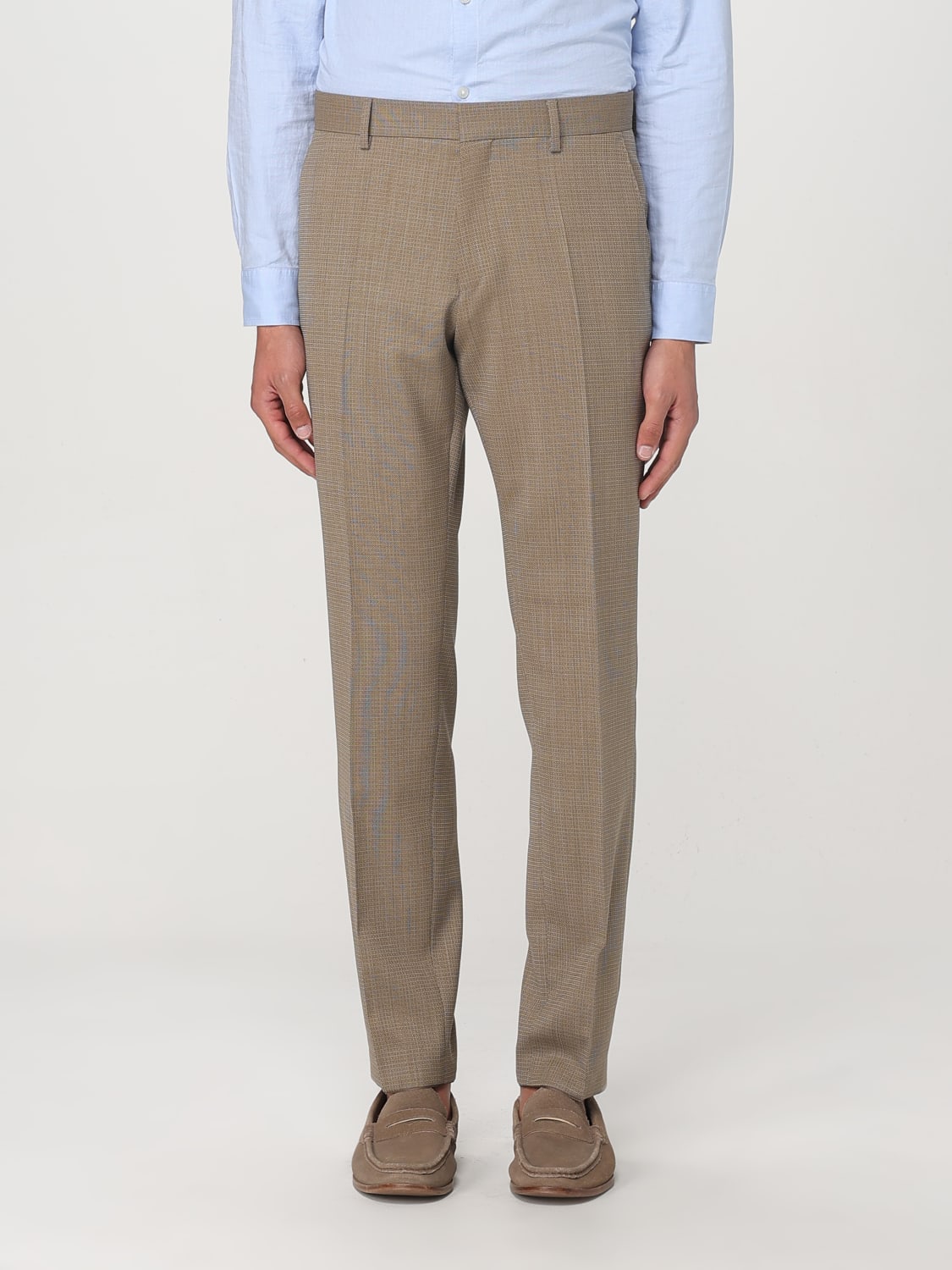 スーツ 25ssAURALEE LIGHTCOTTONWOOL VIYELLACARGO AURALEE: Khaki Light Cotton Wool Viyella Blazer | SSENSE