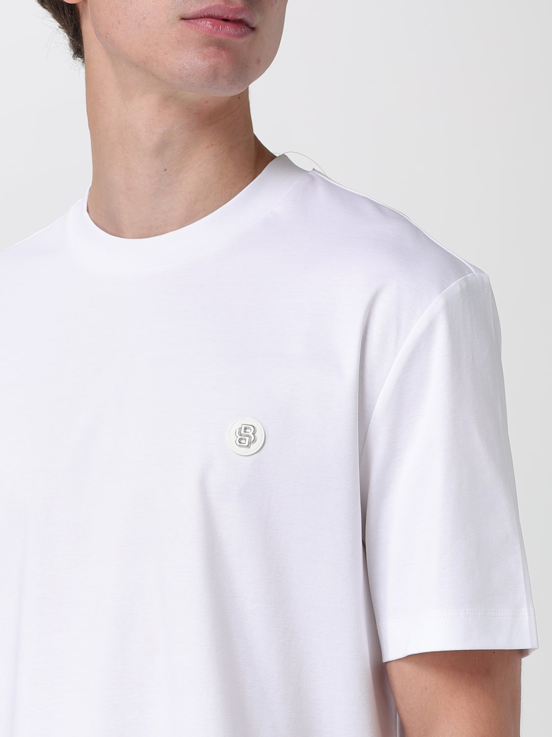 BOSS T恤: T恤 男士 Boss, 白色 - Img 3