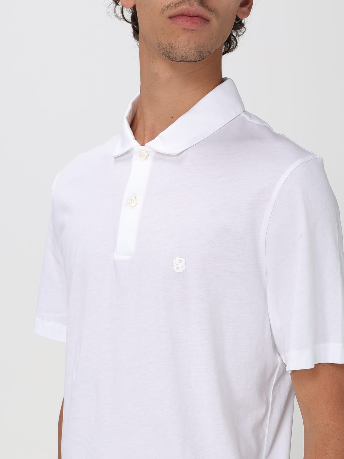 Tシャツ・カットソー BOSS Men T-shirt White 50539814 100 BOSS: T-shirt men - White | Boss polo shirt 50539814 online