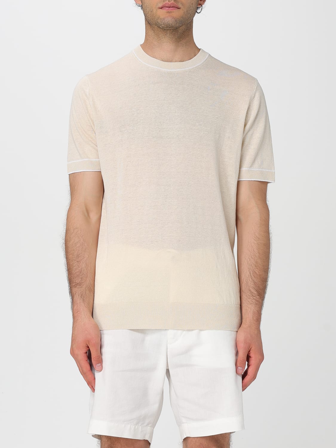 BOSS PULLOVER: Pullover herren Boss, Weiß - Img 1