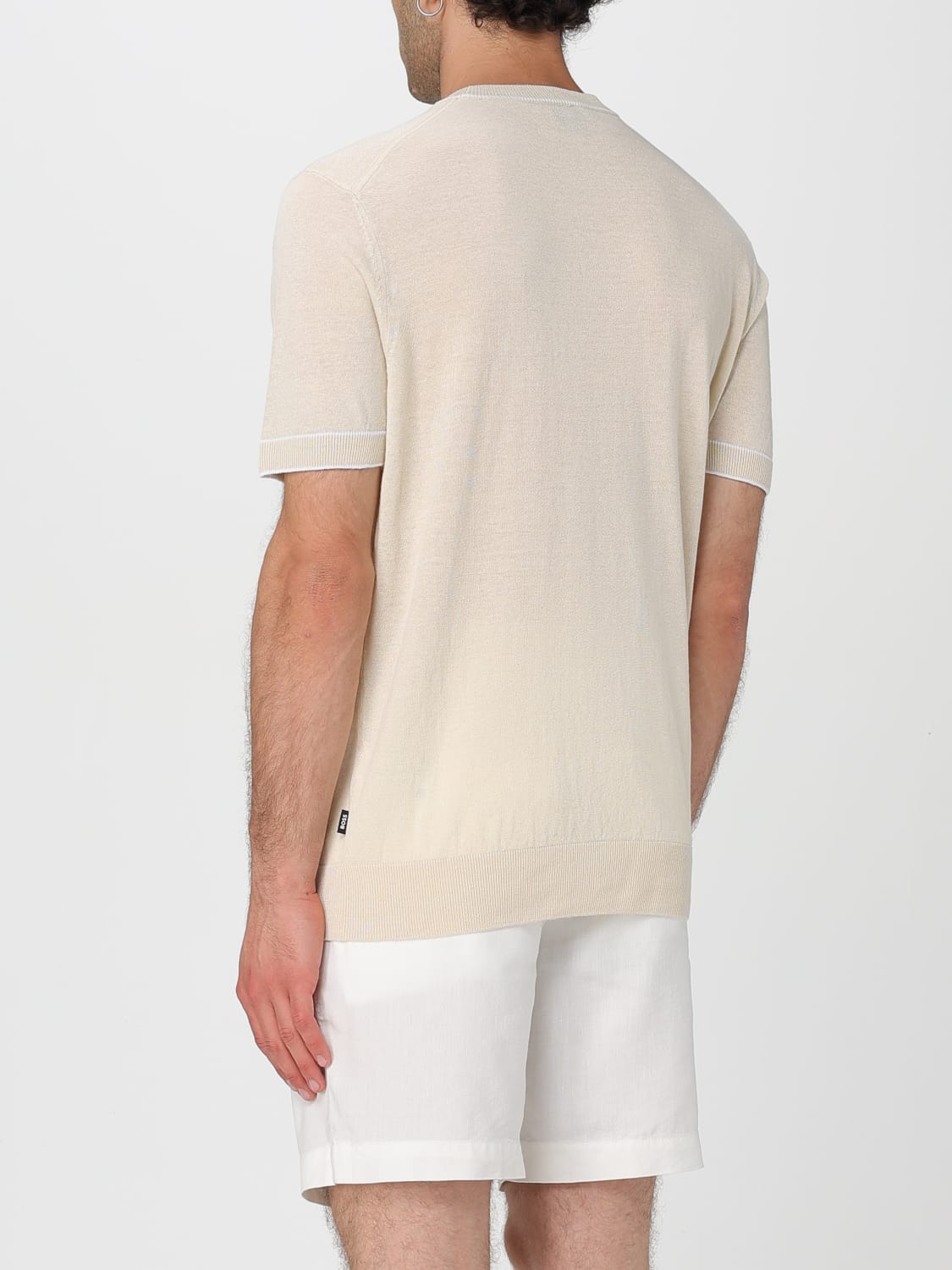 BOSS PULLOVER: Pullover herren Boss, Weiß - Img 2