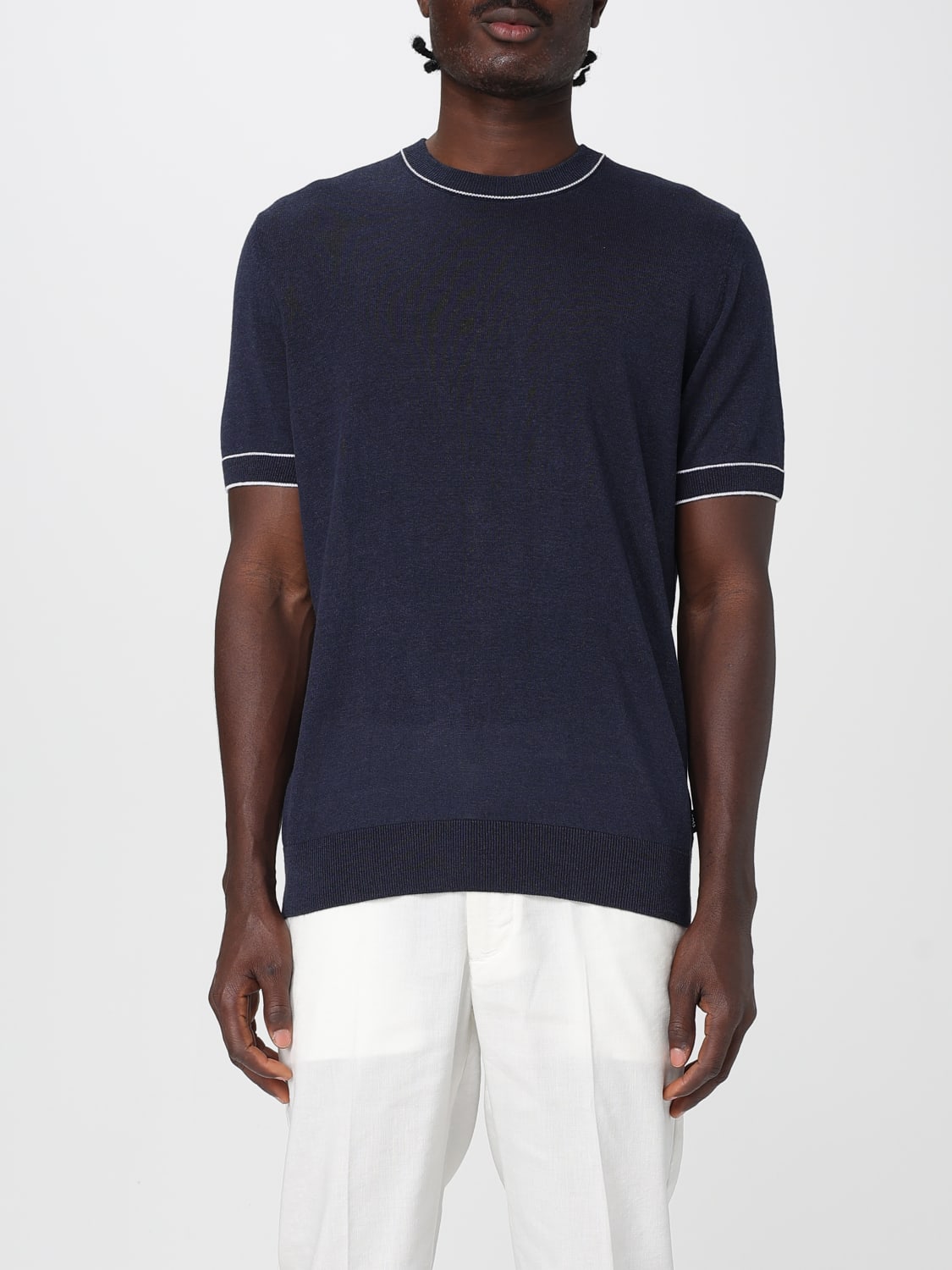 BOSS SWEATER: Sweater men Boss, Navy - Img 1