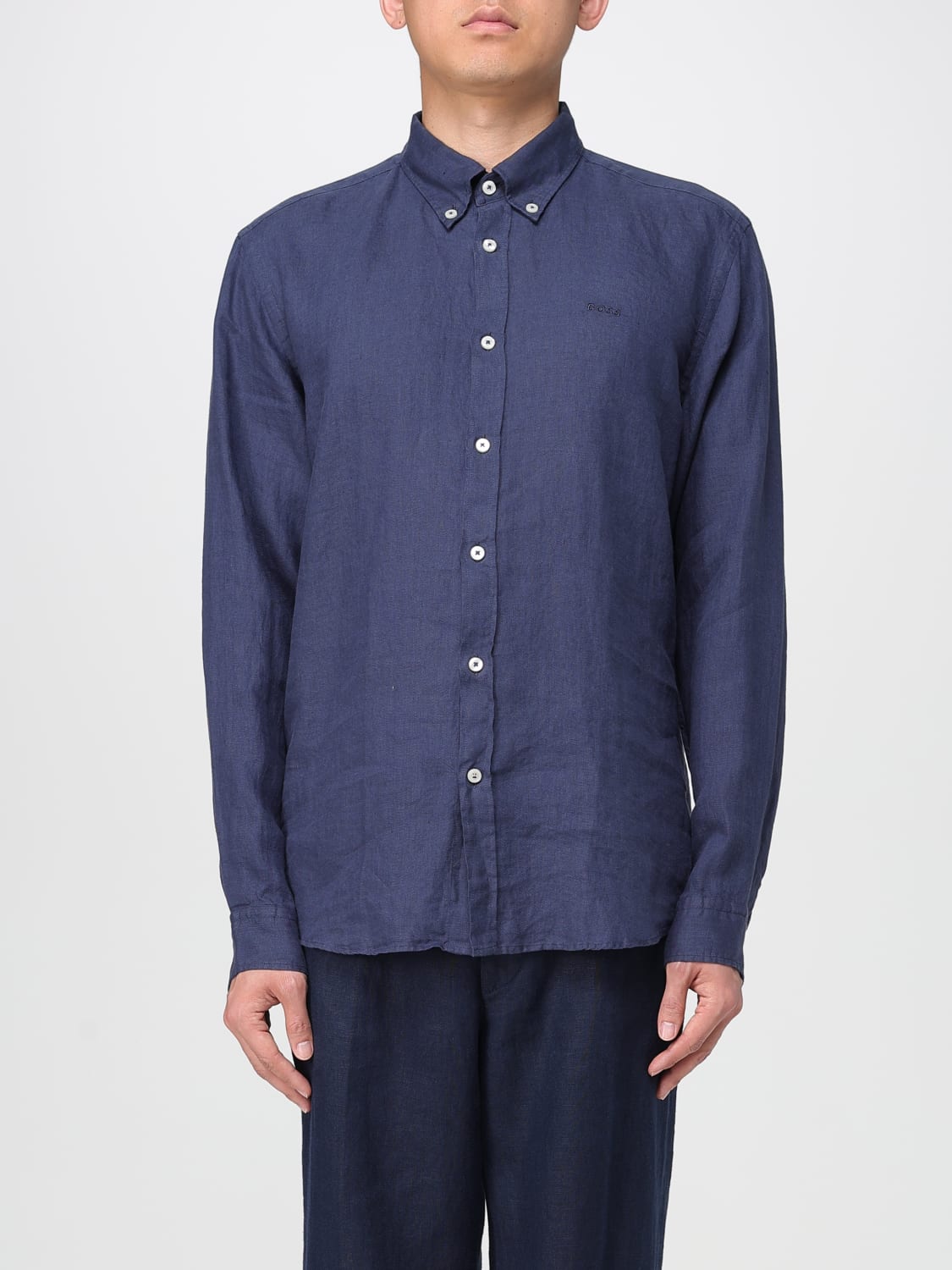BOSS SHIRT: Shirt men Boss, Blue - Img 1