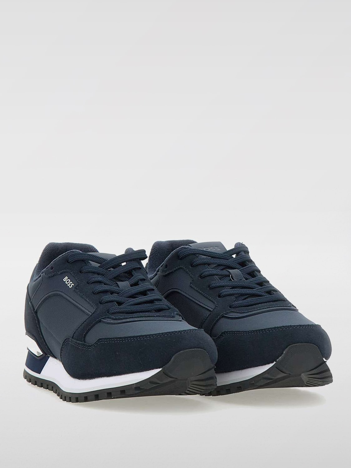 BOSS: Sneakers men - Blue 1 | Boss sneakers 50523221 online