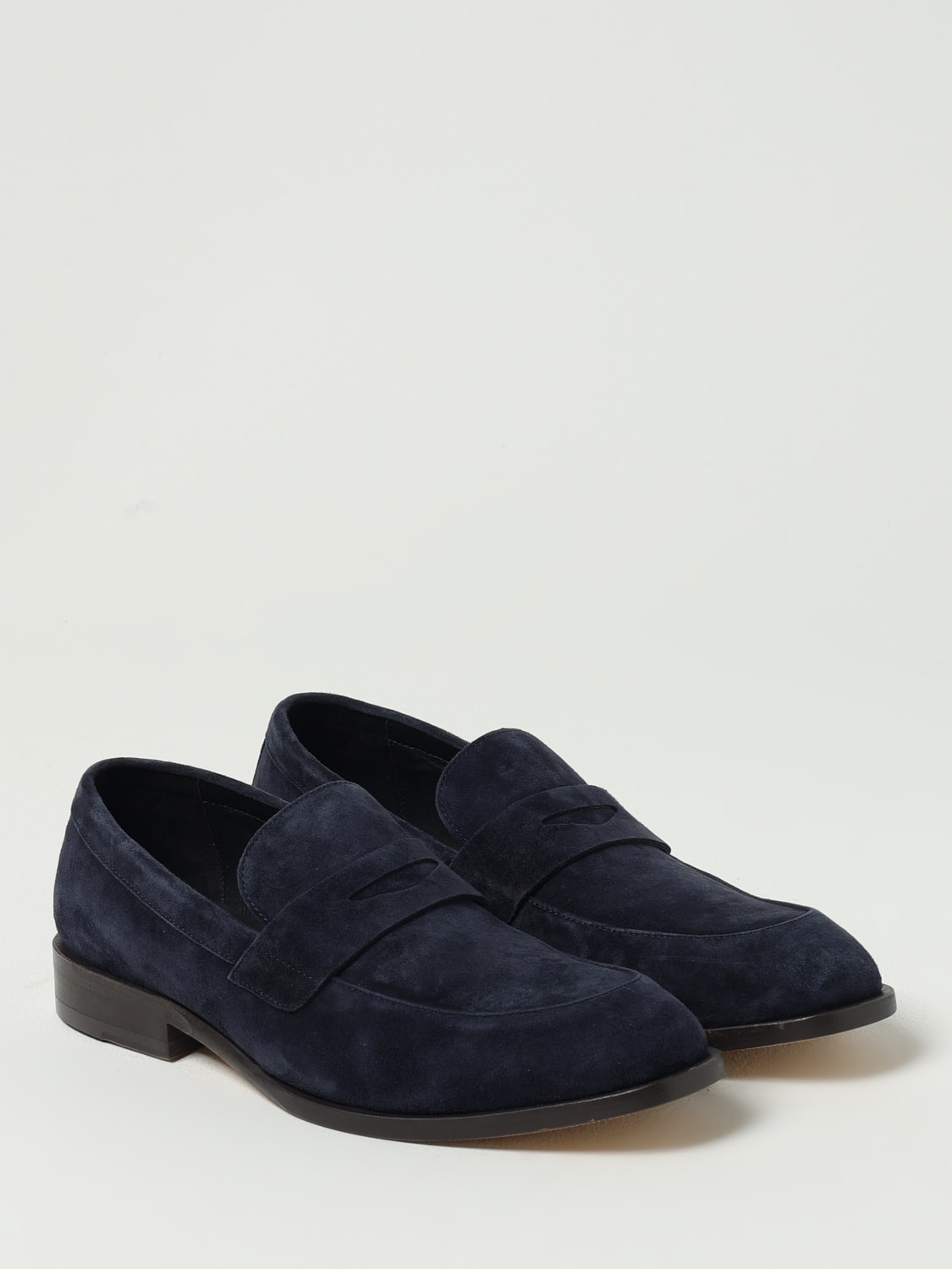 BOSS LOAFERS: Shoes men Boss, Blue - Img 2