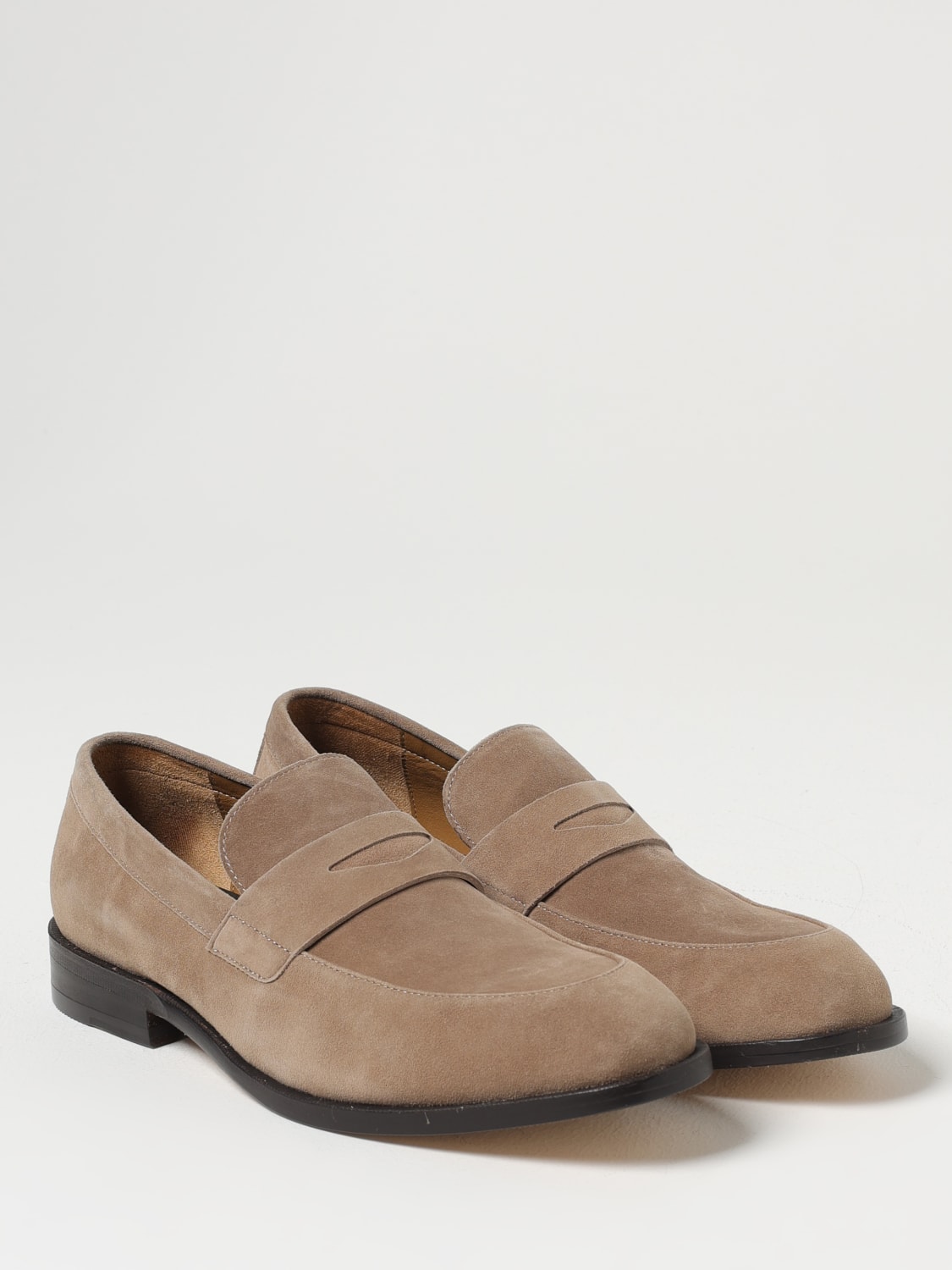 BOSS LOAFERS: Shoes men Boss, Camel - Img 2