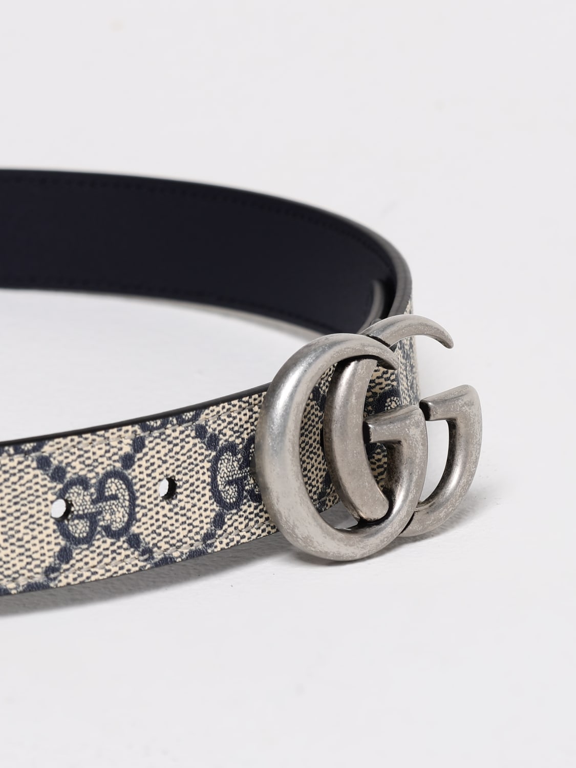 GUCCI BELT: Belt kids Gucci, Blue - Img 2