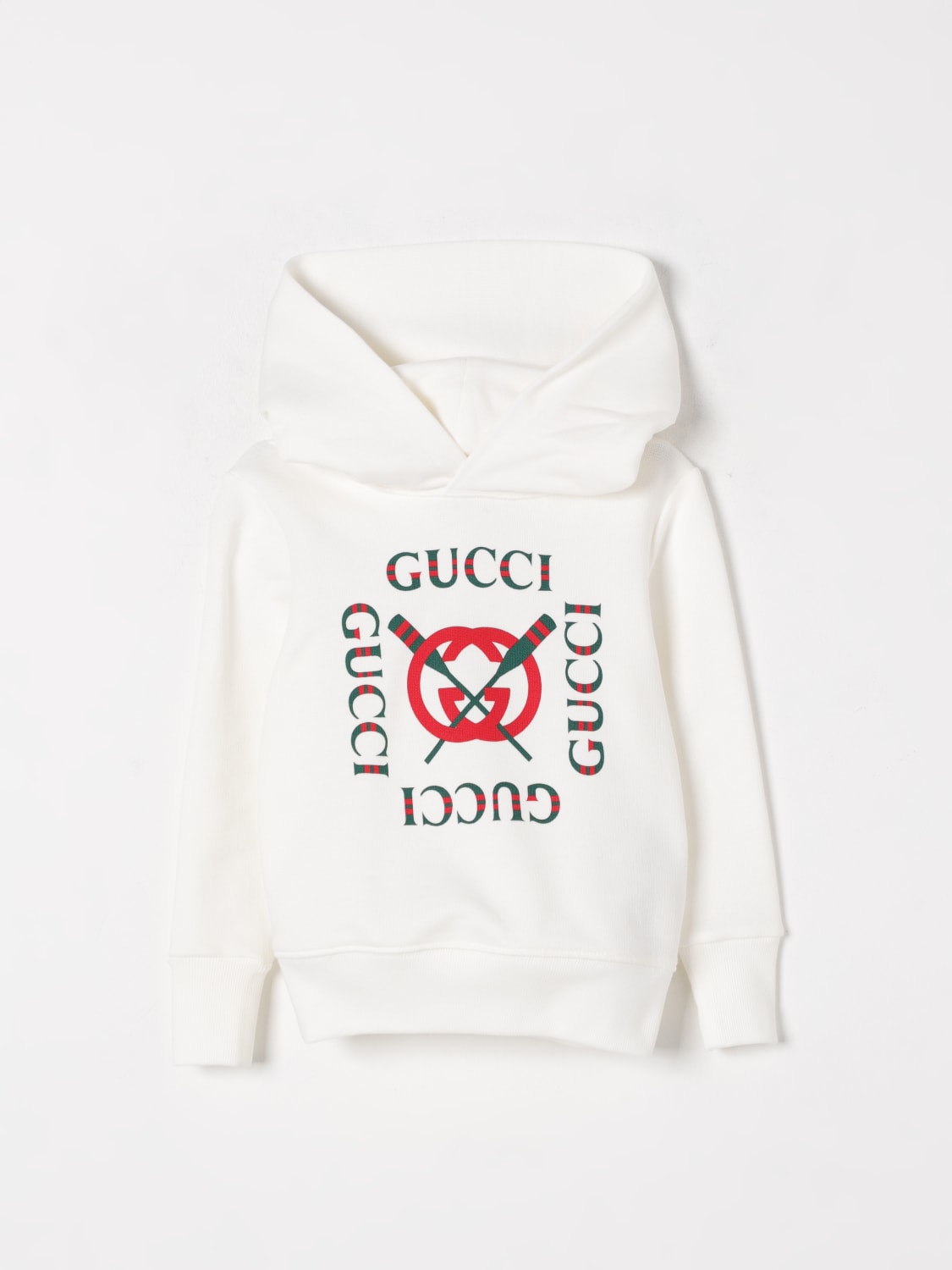 GUCCI PULLOVER: Pullover kinder Gucci, Weiß - Img 1