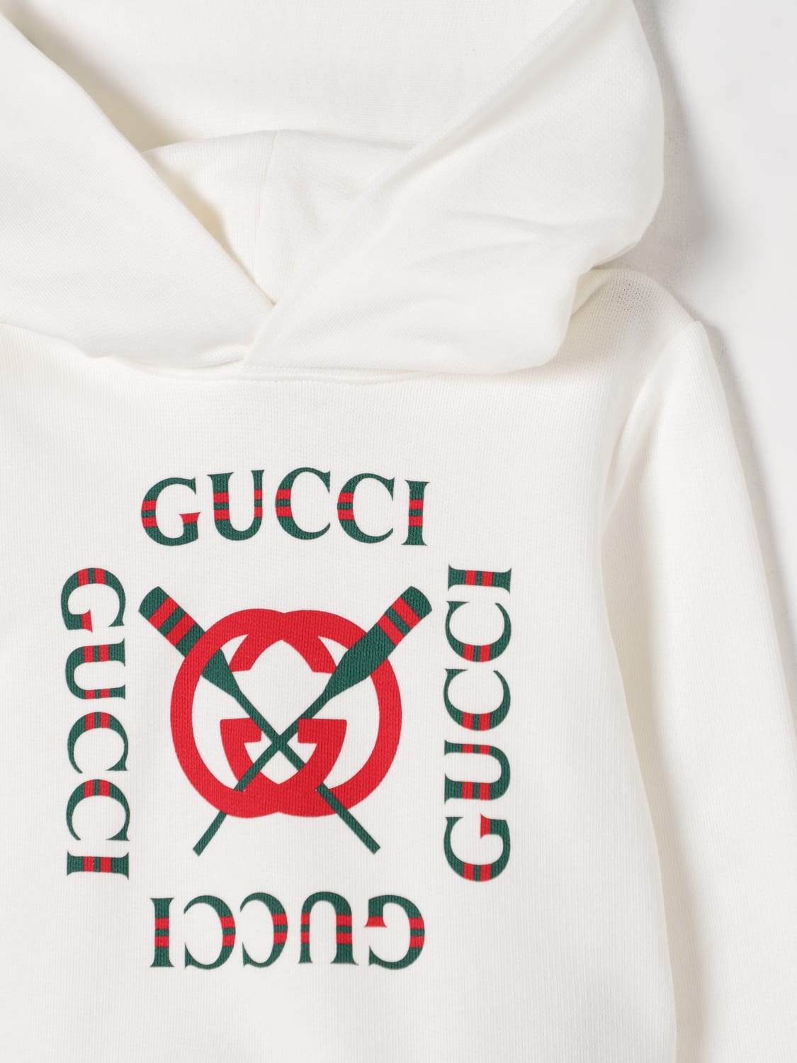 GUCCI PULLOVER: Pullover kinder Gucci, Weiß - Img 3