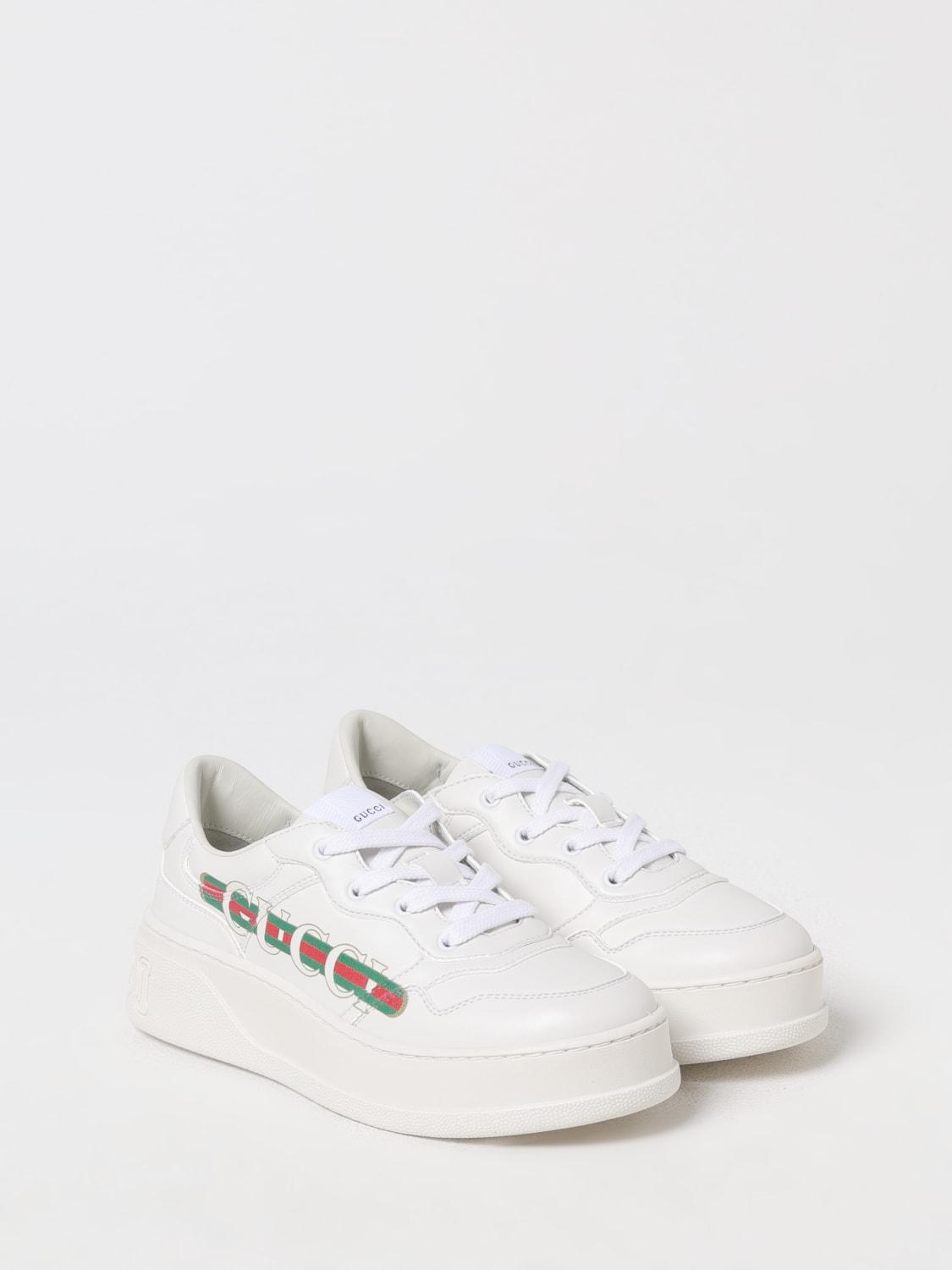 GUCCI ZAPATILLAS: Zapatillas niños Gucci, Blanco - Img 2