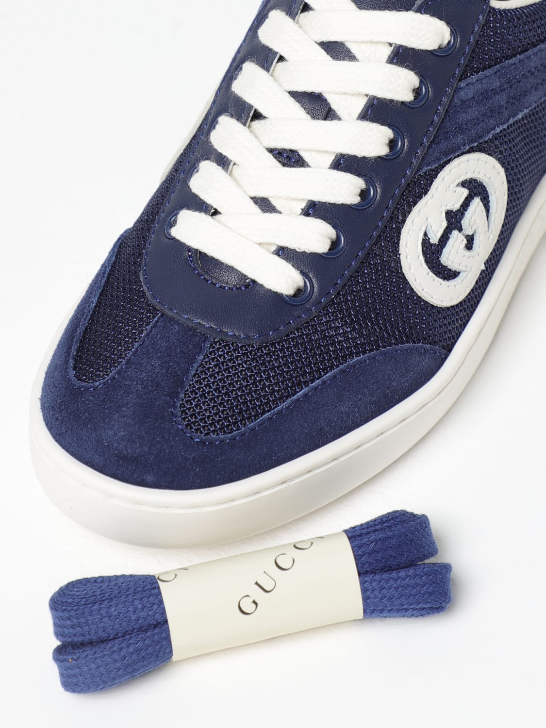 GUCCI SNEAKERS: Sneakers kids Gucci, Blue - Img 4