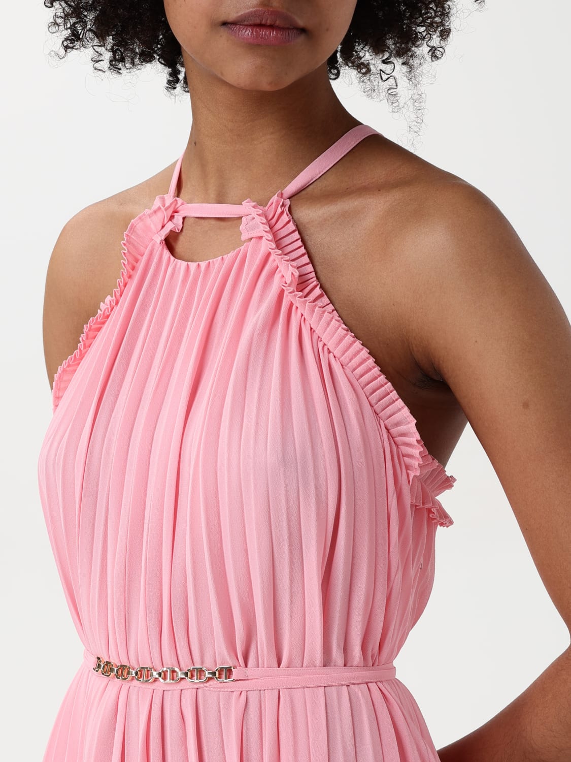 TWINSET DRESS: Dress woman Twinset, Peach - Img 3