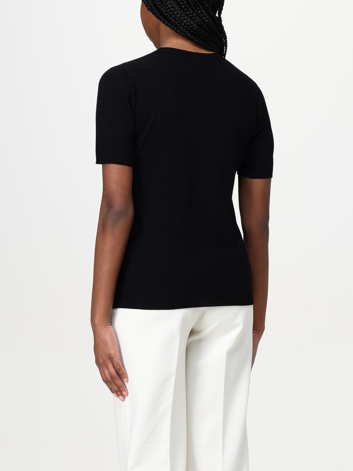 TWINSET SWEATER: Sweater woman Twinset, Black - Img 2