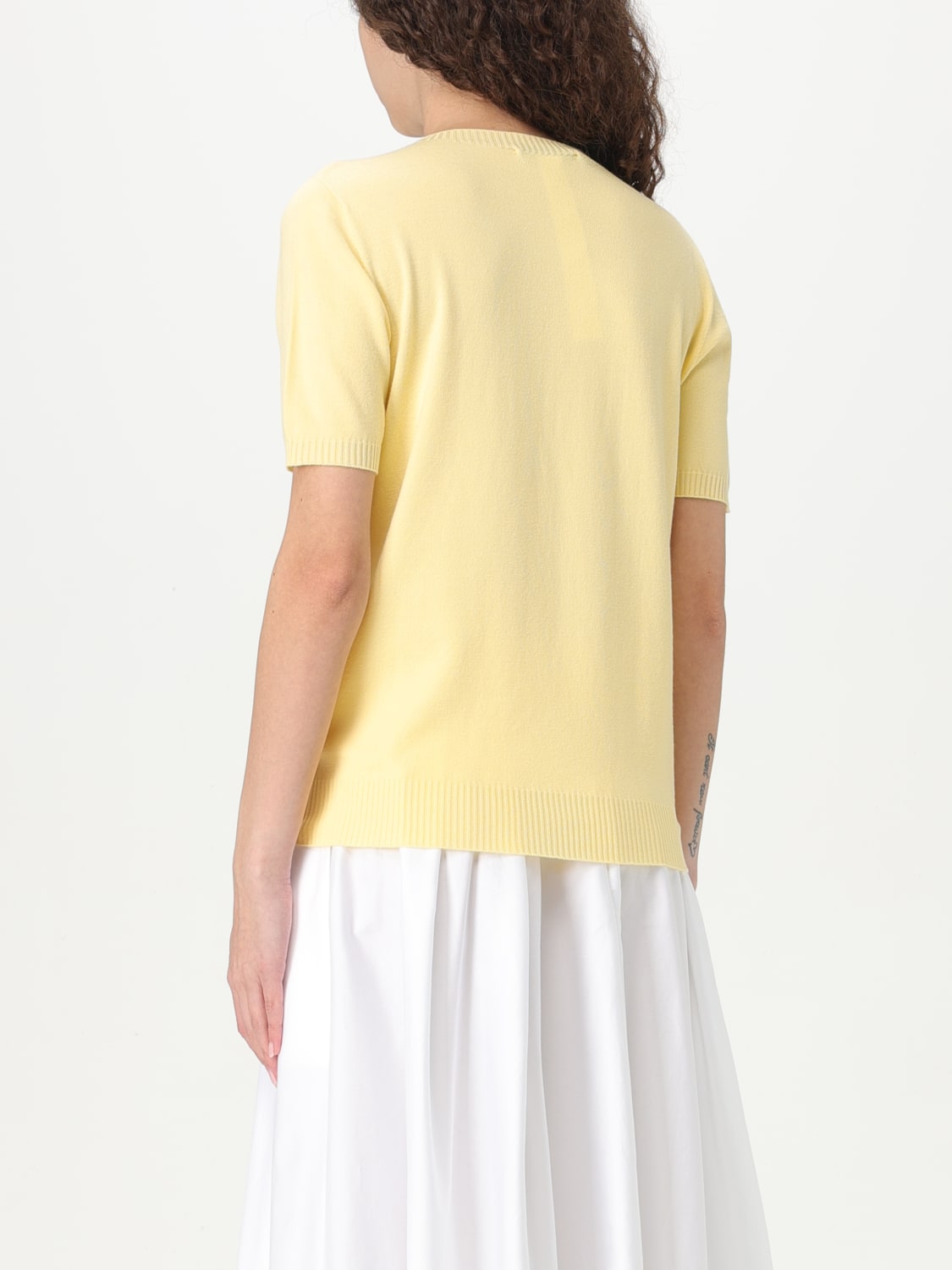 TWINSET SWEATER: Sweater woman Twinset, Ivory - Img 2