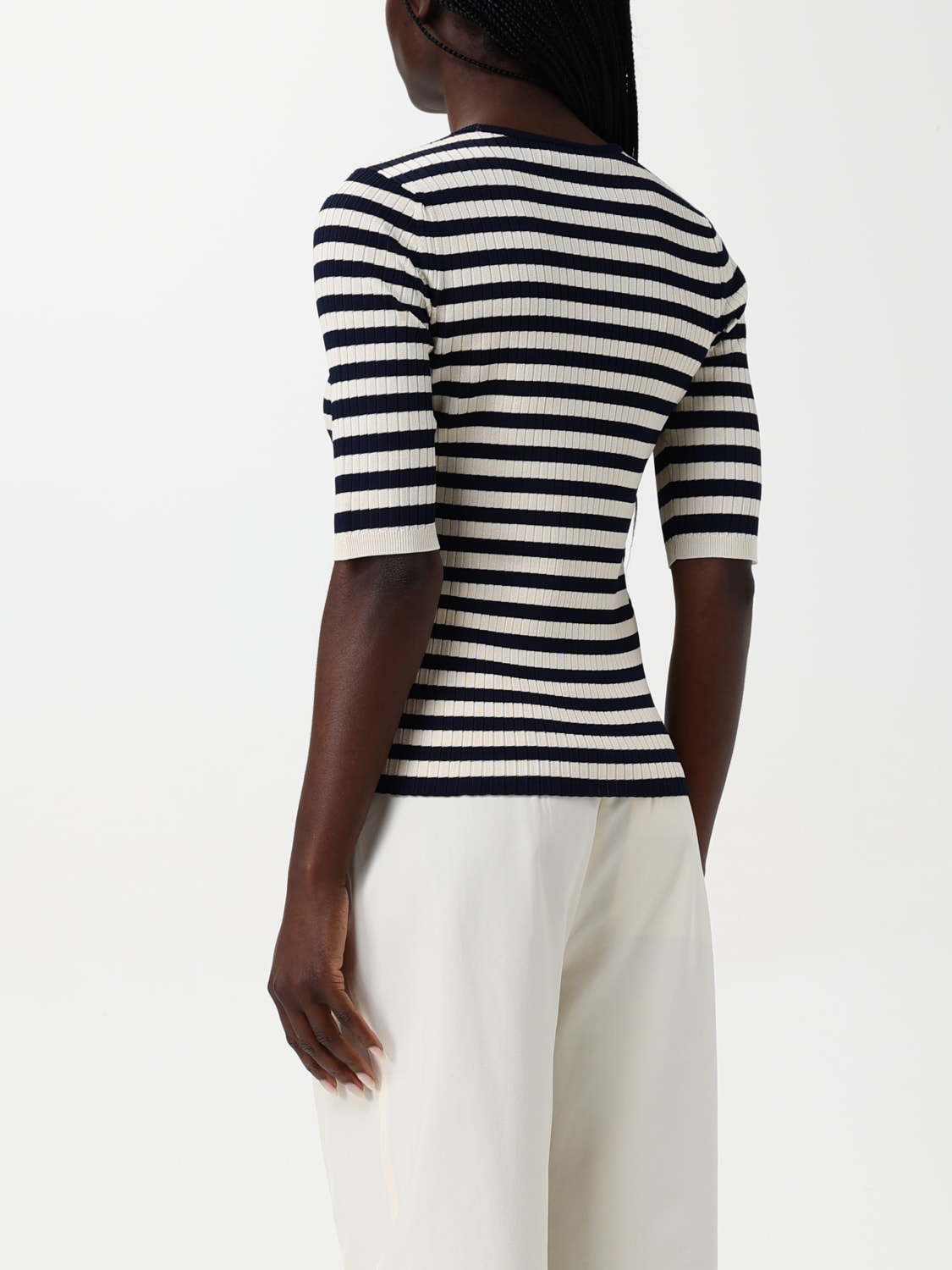 TWINSET SWEATER: Sweater woman Twinset, Blue - Img 3