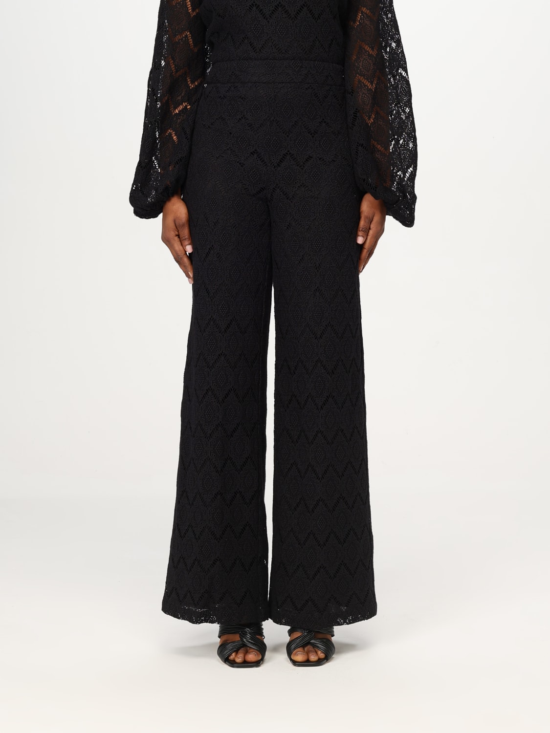 パンツ TWINSET SS25 Twin-set Trousers Black (251TP2409 S185990006) TWINSET: Pants woman - Black 1 | Twinset pants 251TP2409