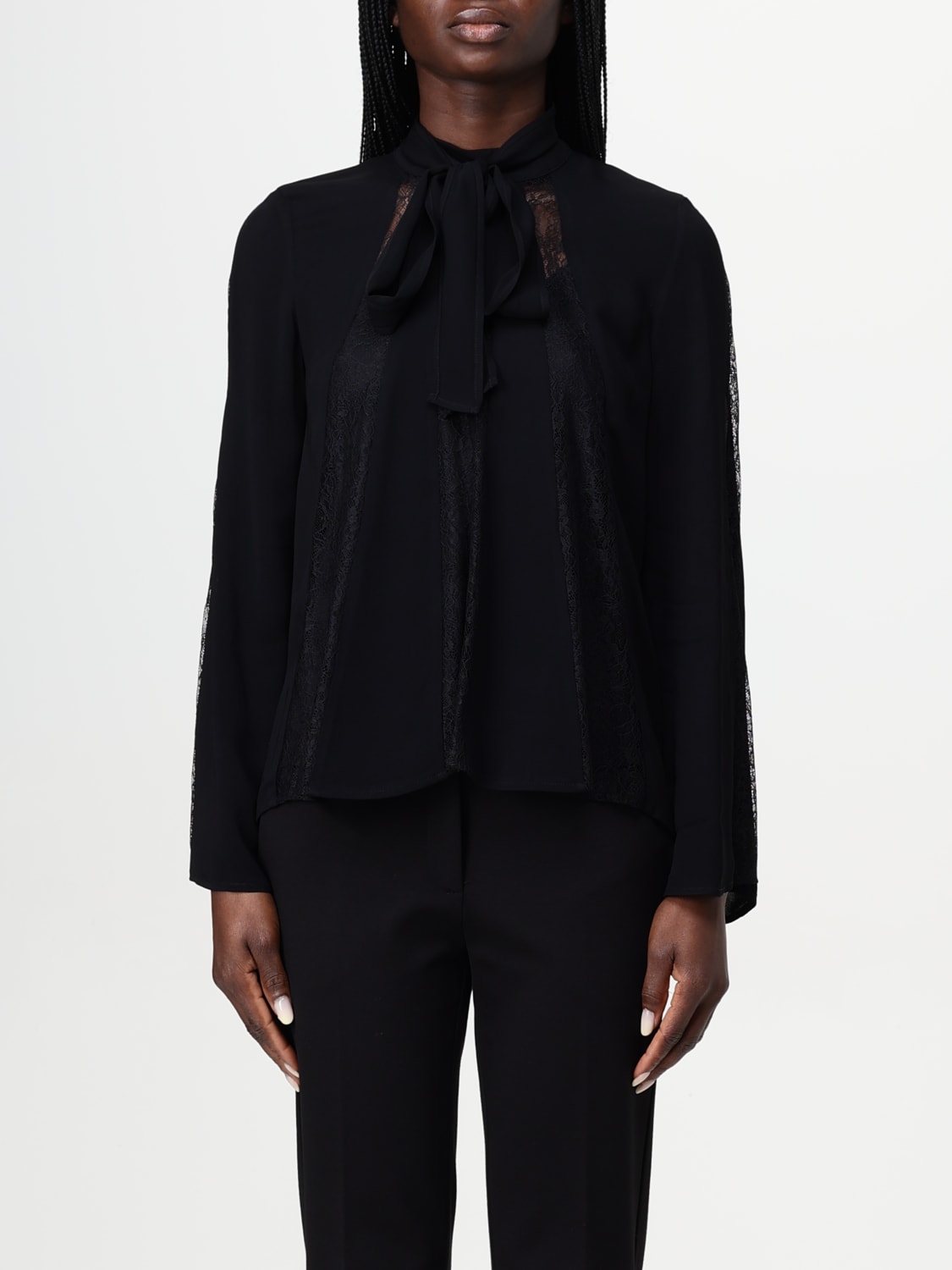 TWINSET TOP: Top woman Twinset, Black - Img 1