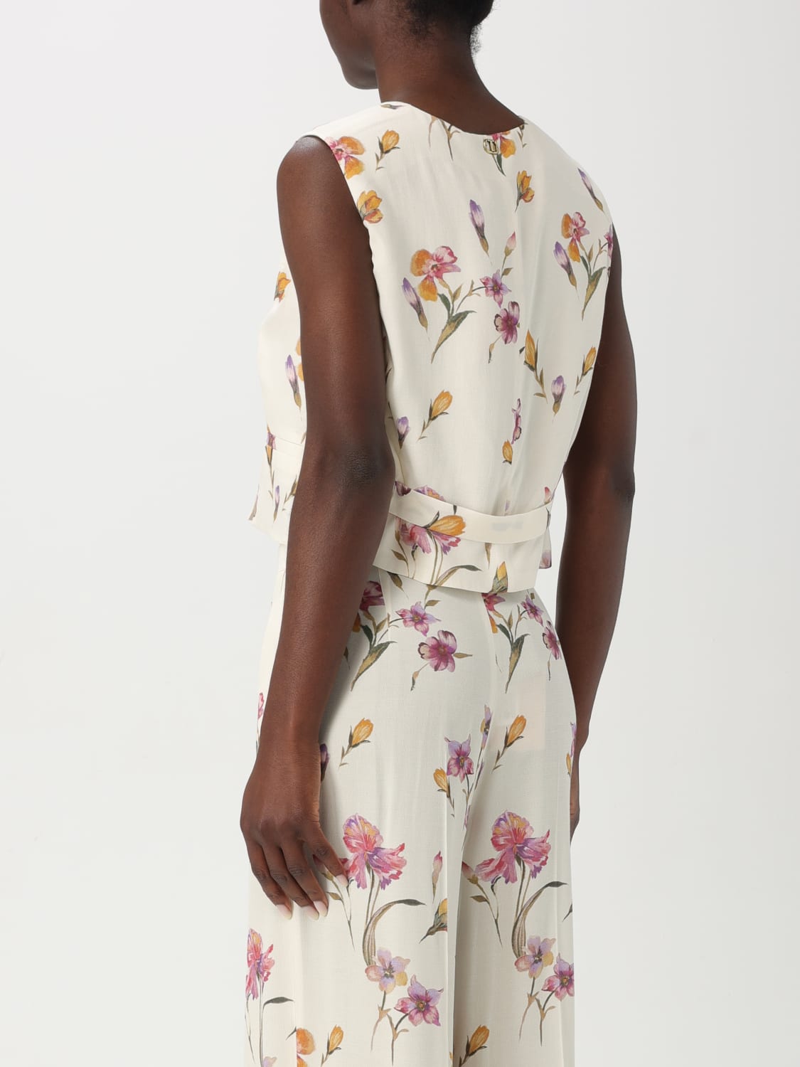 TWINSET GILET: Blazer femme Twinset, Multicolore - Img 3