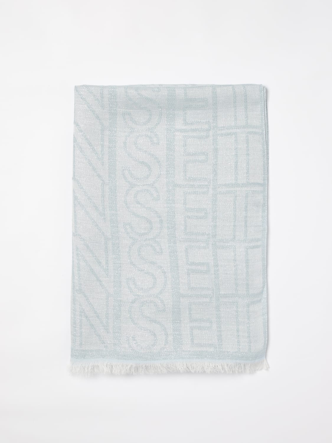 TWINSET SCARF: Neckerchief woman Twinset, Blue - Img 1
