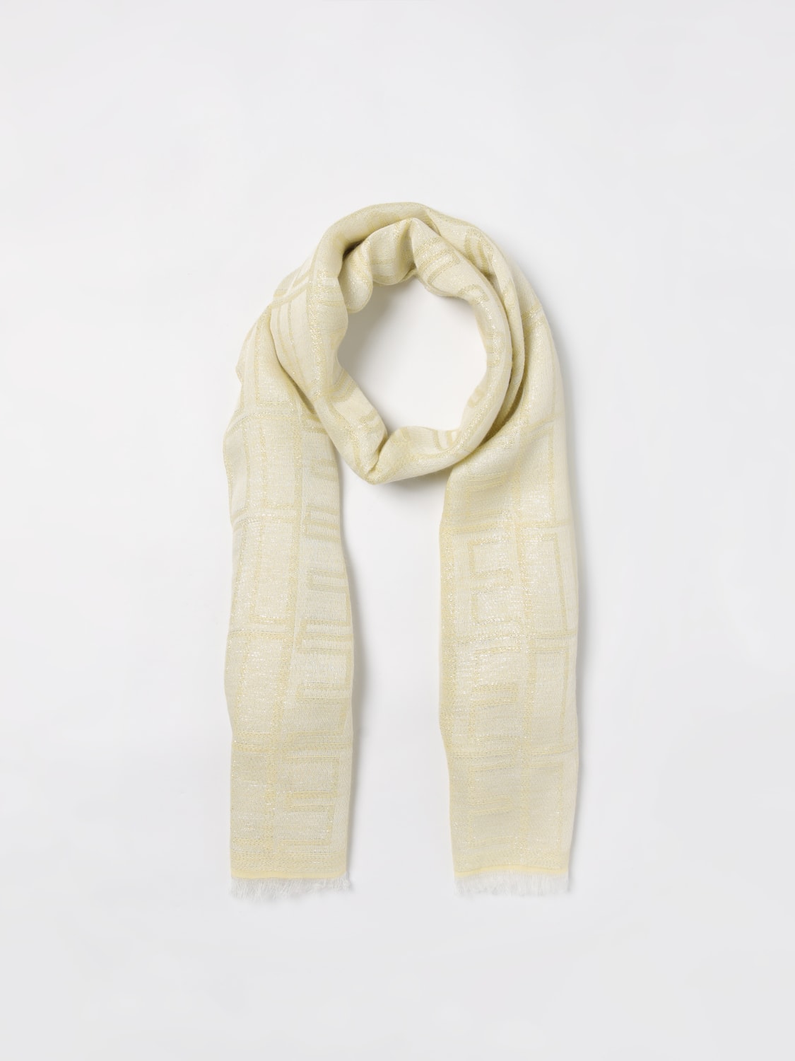 TWINSET SCARF: Neck scarf woman Twinset, Ivory - Img 2