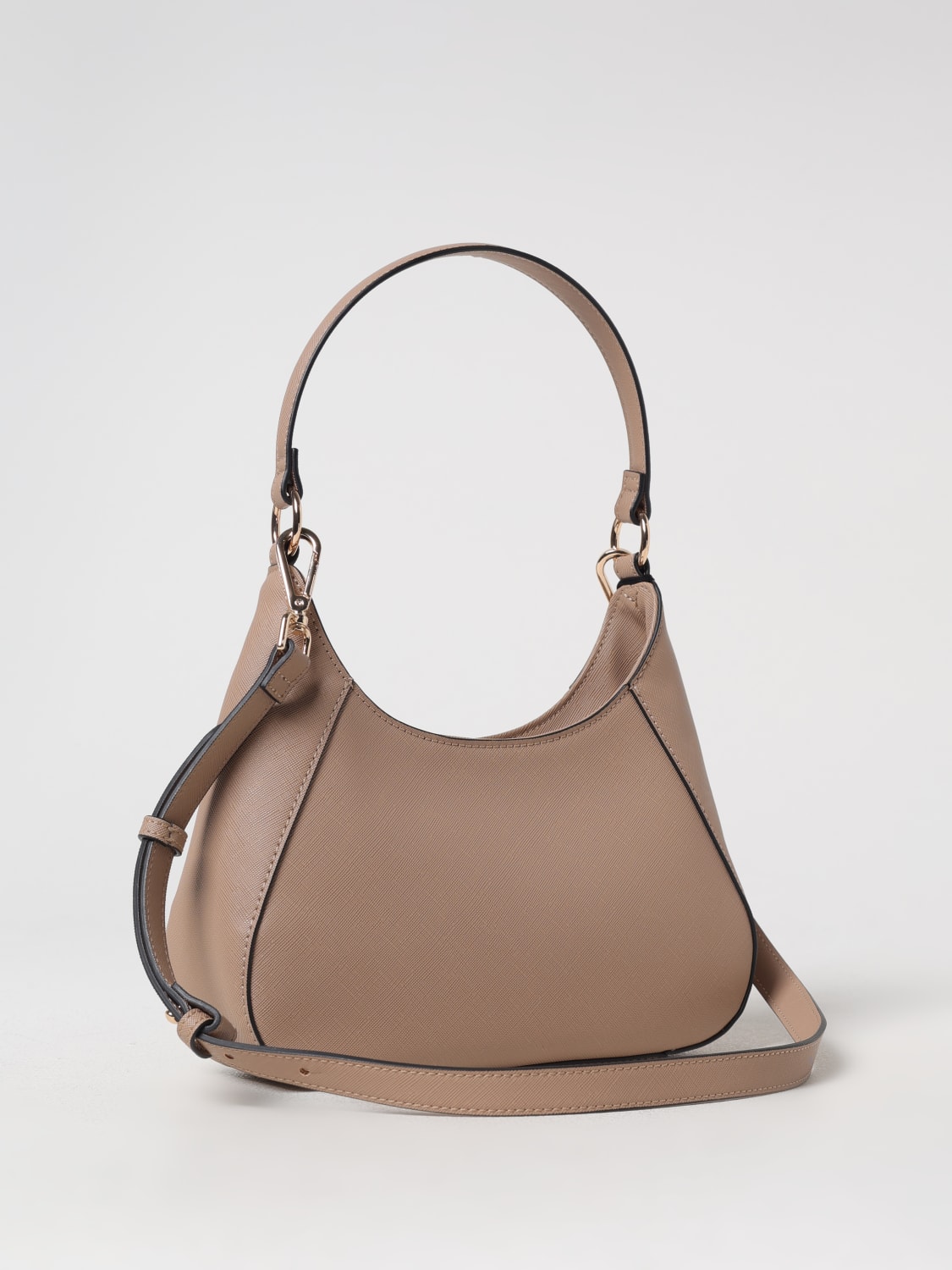 TWINSET BORSA MINI: Borsa Twinset in pelle sintetica saffiano , Cammello - Img 2