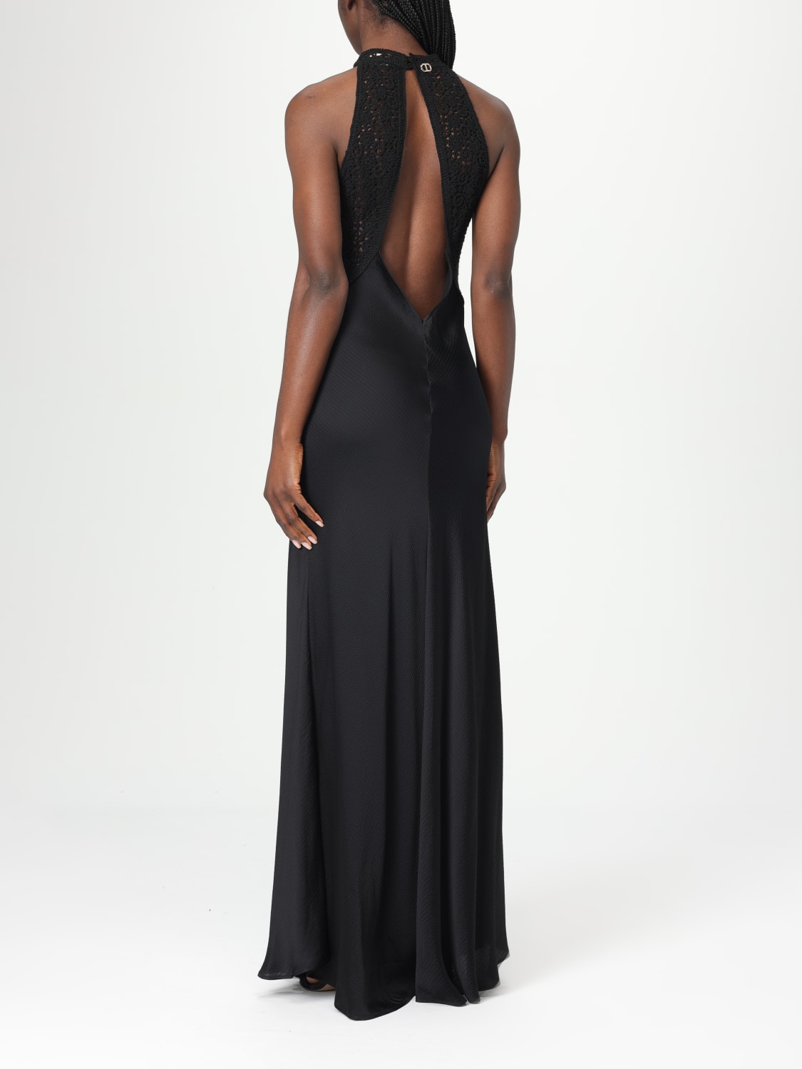 TWINSET DRESS: Dress woman Twinset, Black - Img 2