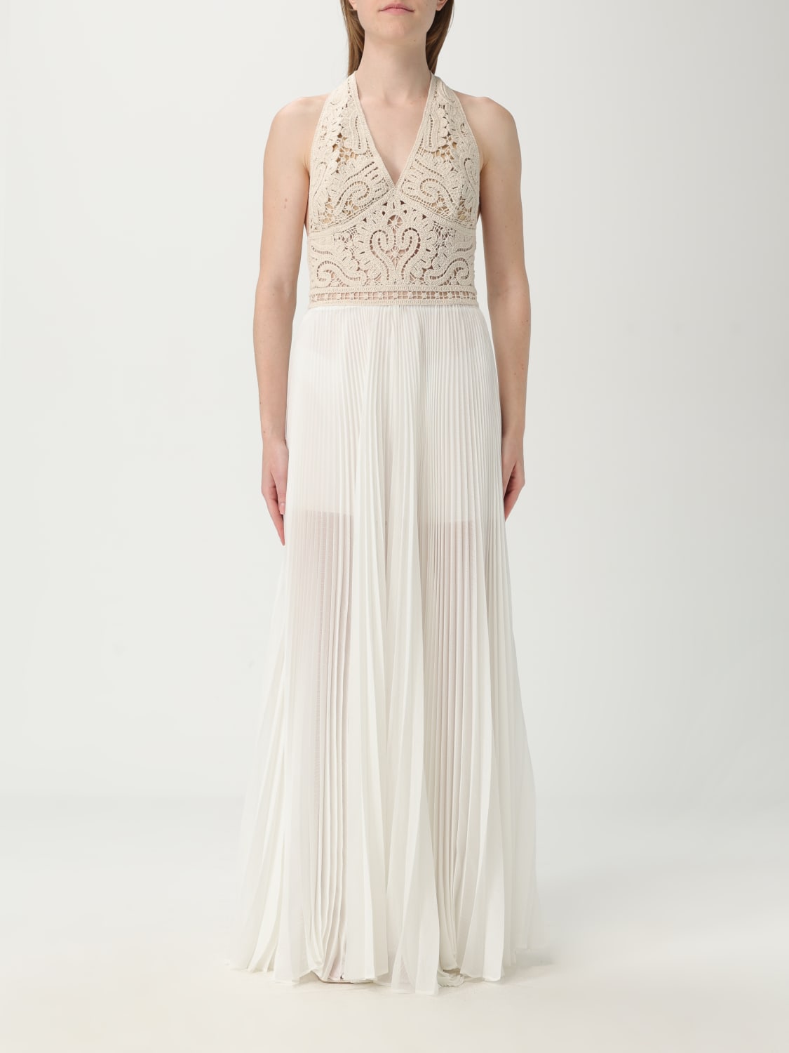 TWINSET: Dress woman - Sand | Twinset dress 251TS3030 online