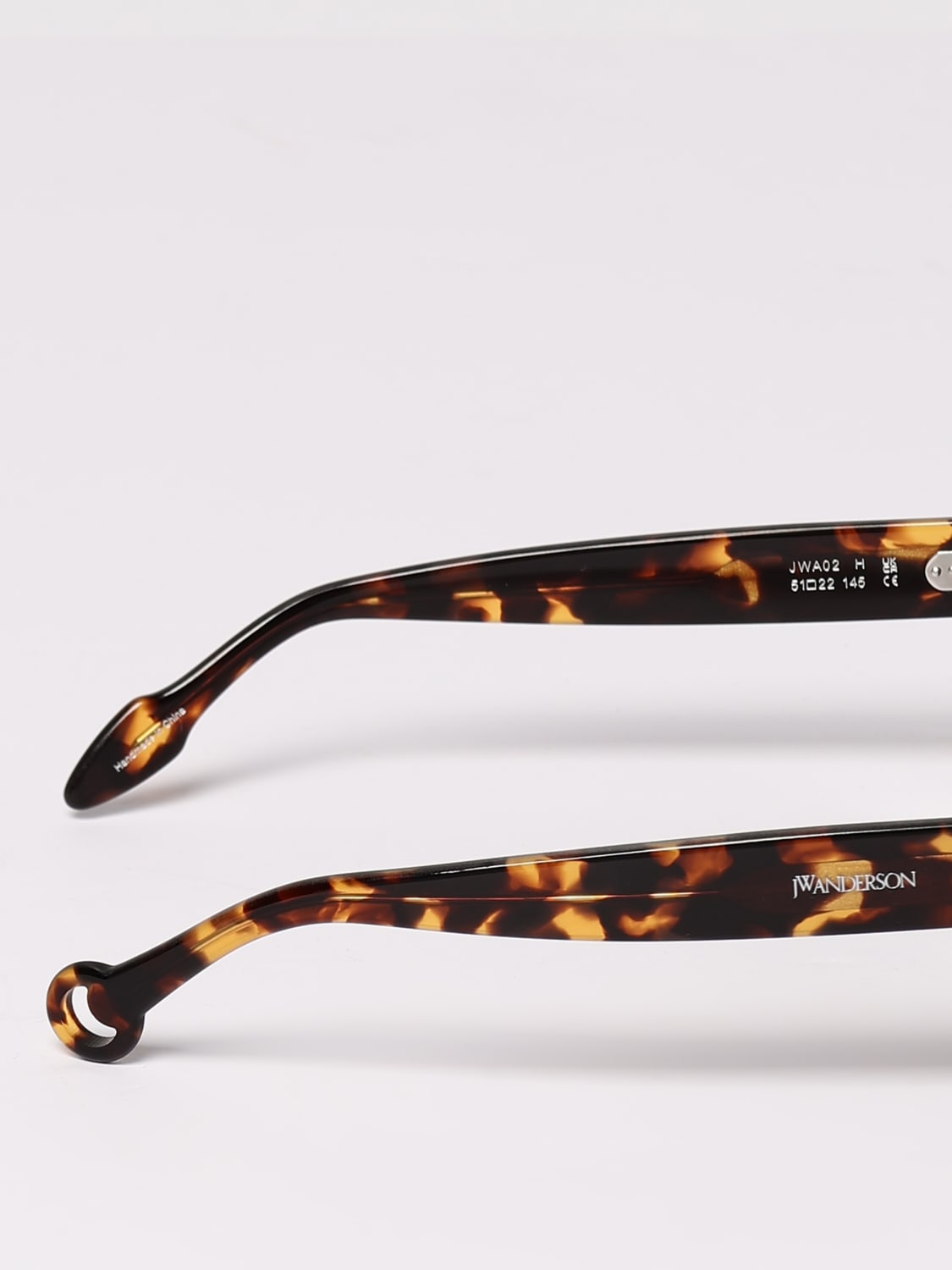 JW ANDERSON GAFAS DE SOL: Gafas de sol hombre Jw Anderson, Marrón Oscuro - Img 4