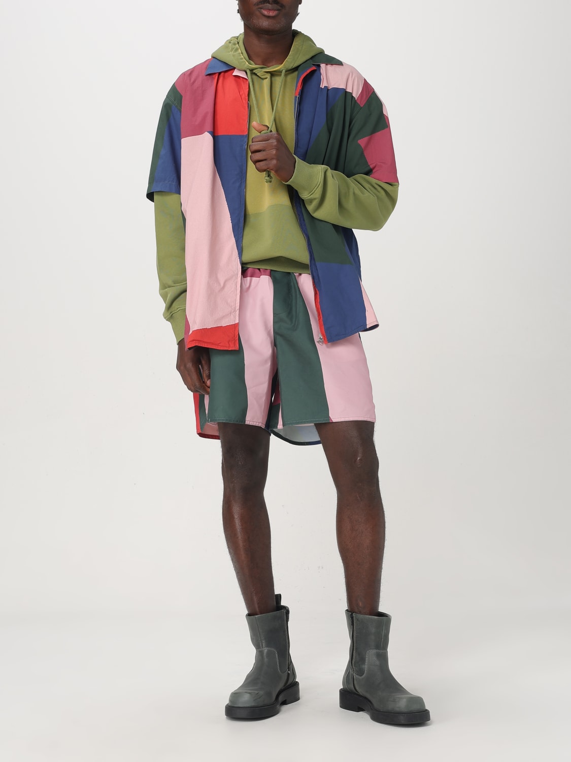 JW ANDERSON CAMICIA: Camicia JW Anderson in cotone , Fantasia - Img 2