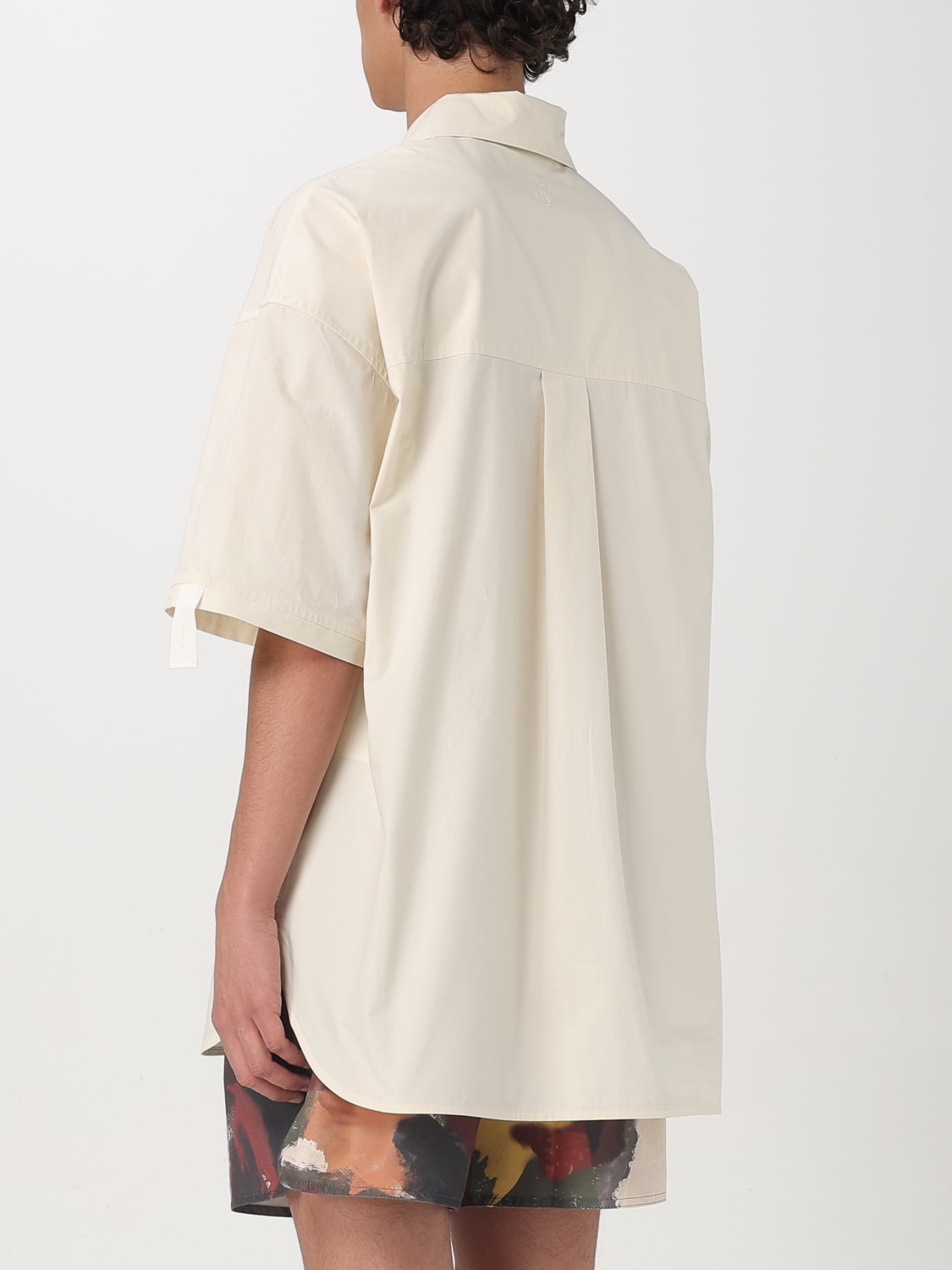 JW ANDERSON SHIRT: JW Anderson cotton polo shirt, Ivory - Img 3
