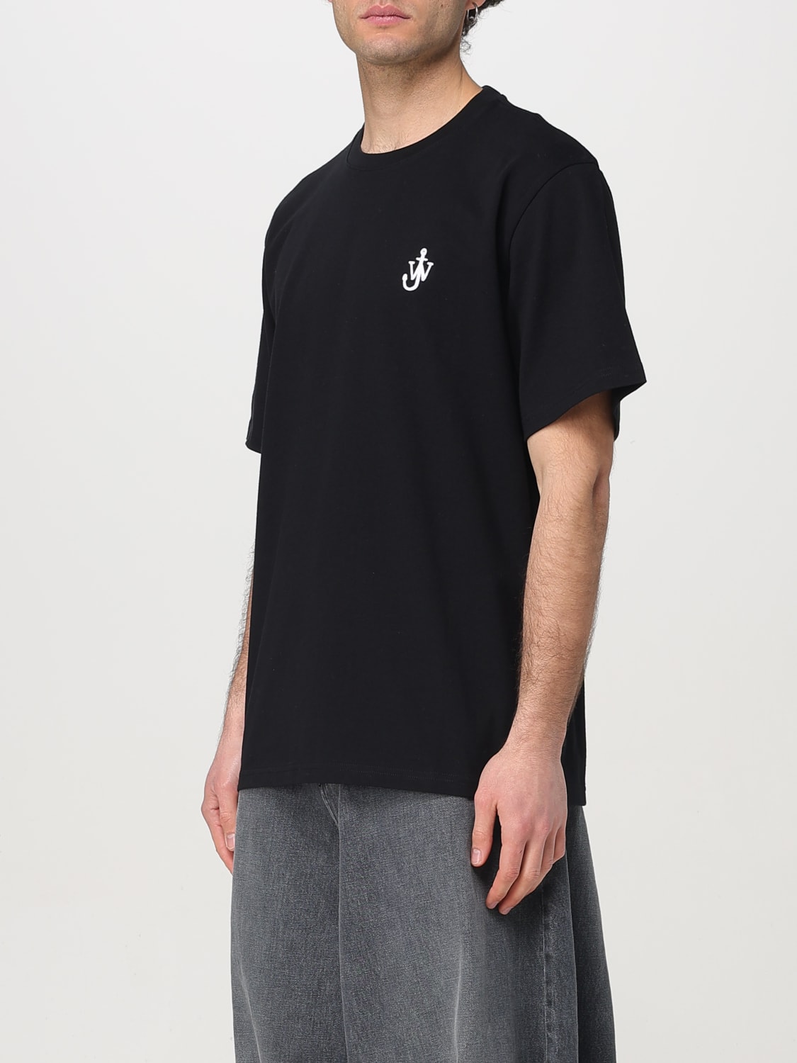 JW ANDERSON T-SHIRT: T-shirt men Jw Anderson, Black - Img 4