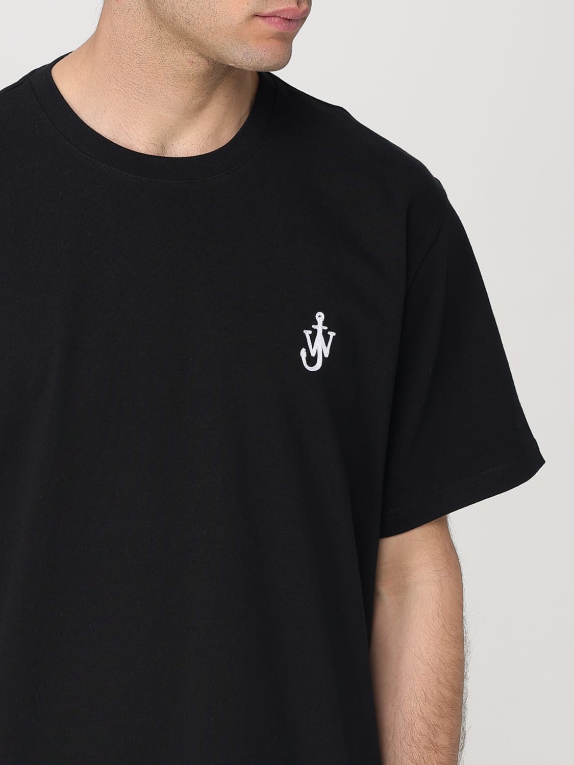 JW ANDERSON T-SHIRT: T-shirt men Jw Anderson, Black - Img 5