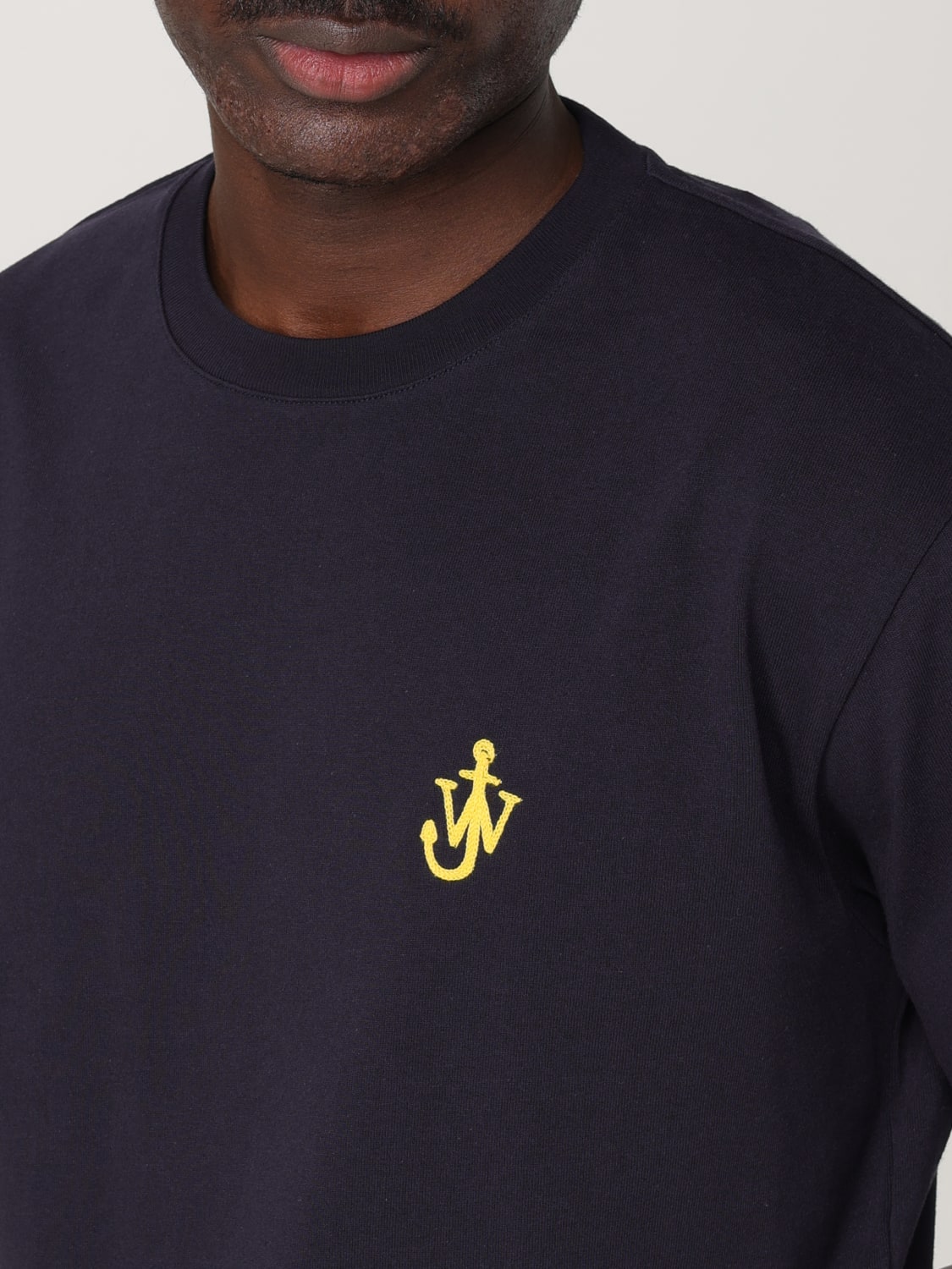 JW ANDERSON 티셔츠: 티셔츠 남성 Jw Anderson, 네이비 - Img 5