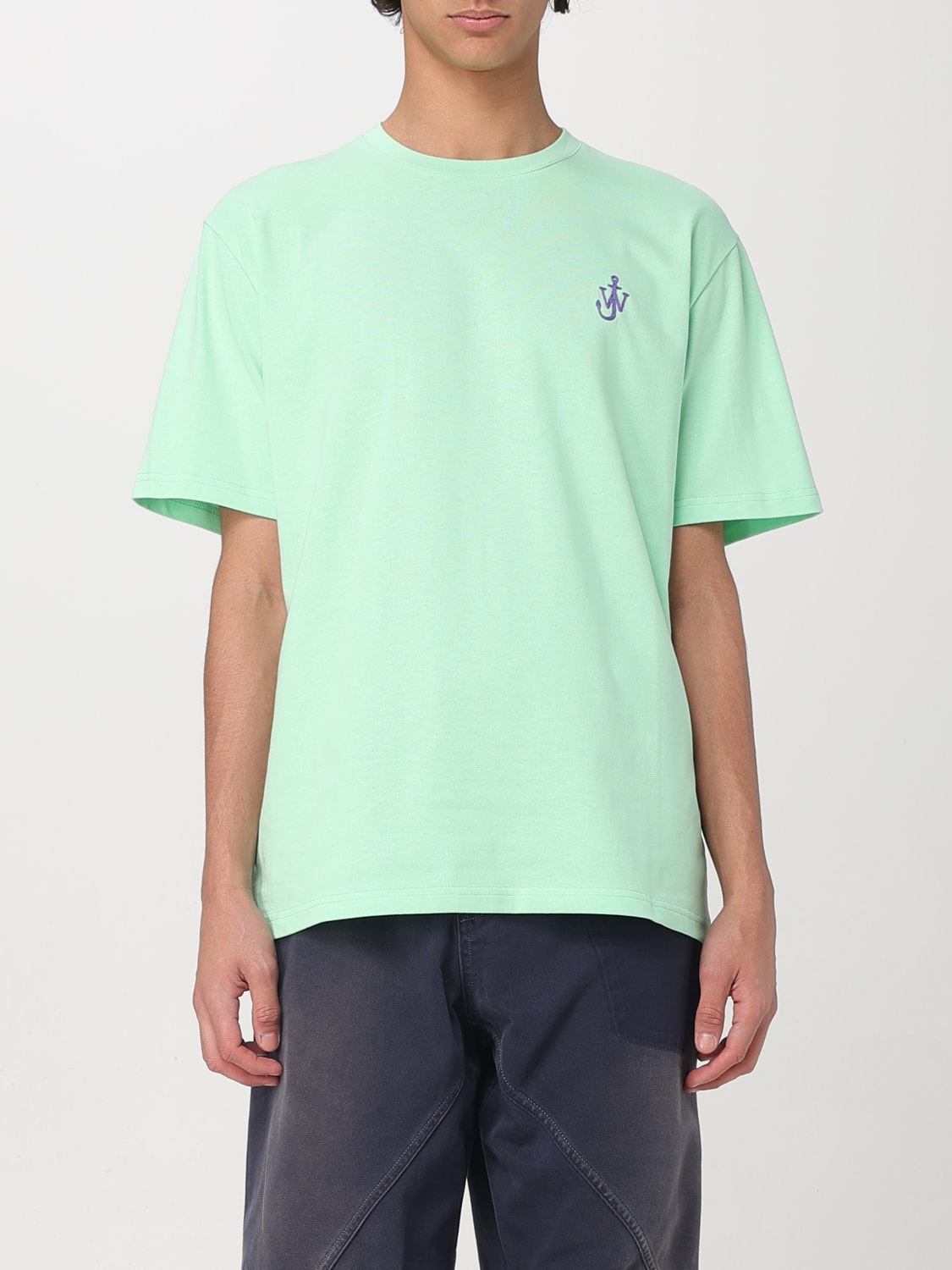 Tシャツ・カットソー JW ANDERSON Men T-shirt Mint JT0257PG1510 520 JW ANDERSON: T-shirt men - Mint | Jw Anderson t-shirt