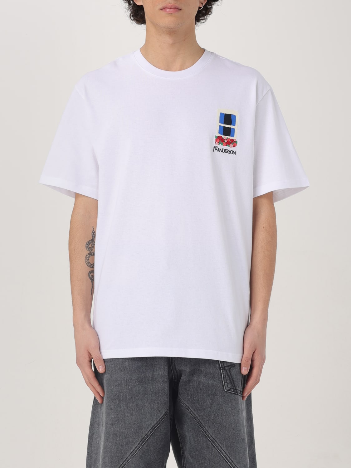 JW ANDERSON T-SHIRT: T-shirt men Jw Anderson, White - Img 1