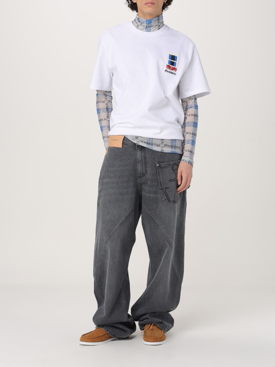 JW ANDERSON T-SHIRT: T-shirt men Jw Anderson, White - Img 2