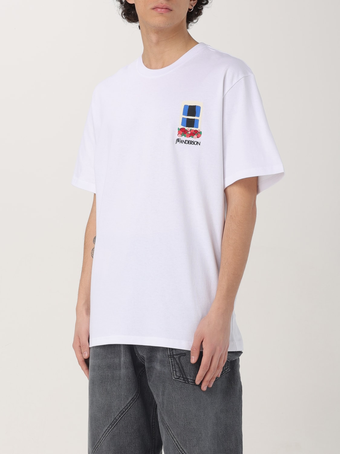 JW ANDERSON T-SHIRT: T-shirt men Jw Anderson, White - Img 4