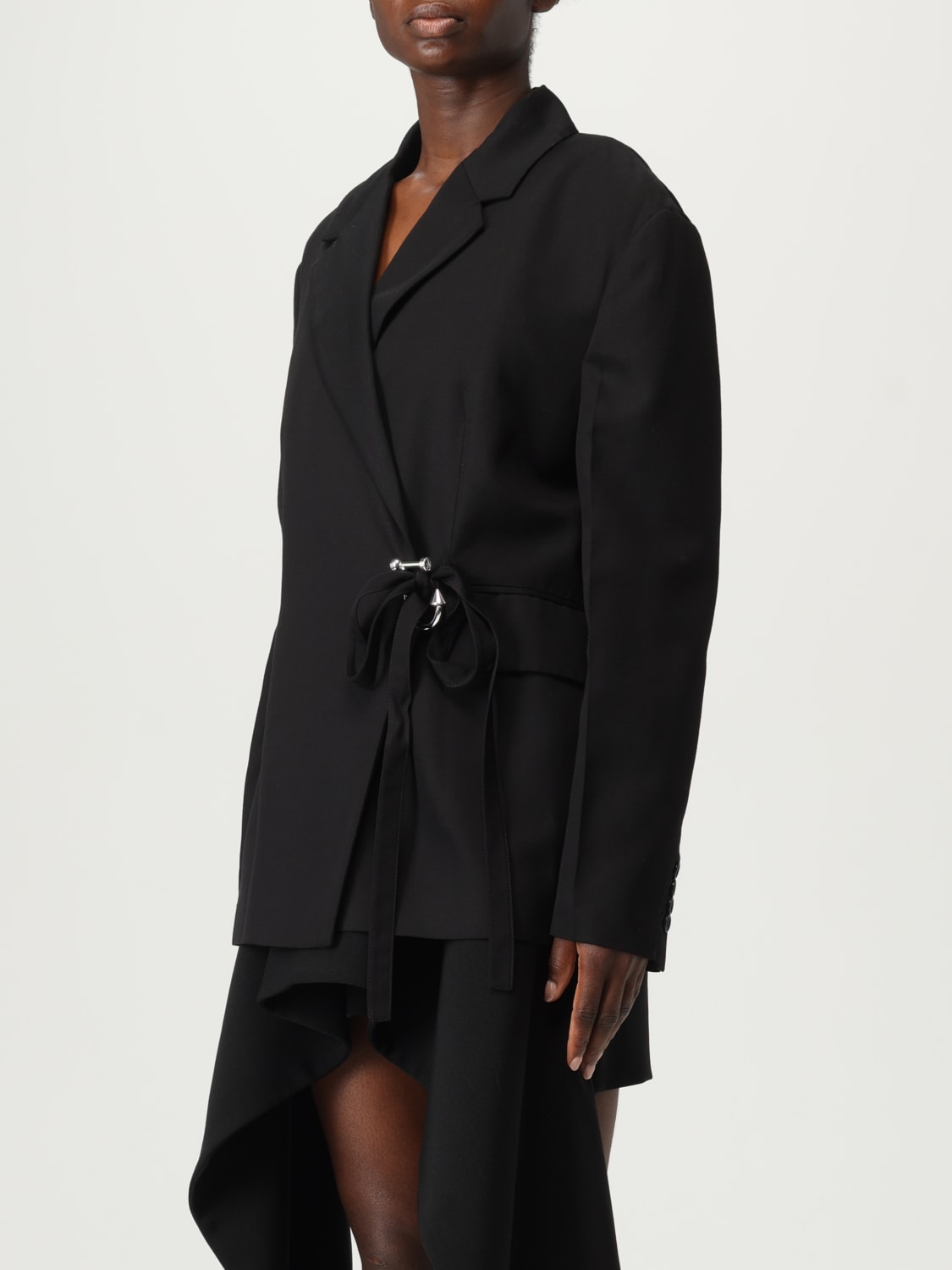 JW ANDERSON JACKET: Blazer woman Jw Anderson, Black - Img 4