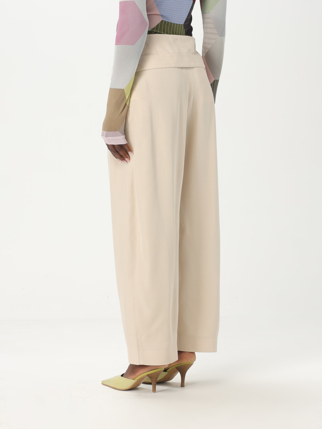 JW ANDERSON PANTALON: Pantalon femme Jw Anderson, Beige - Img 3