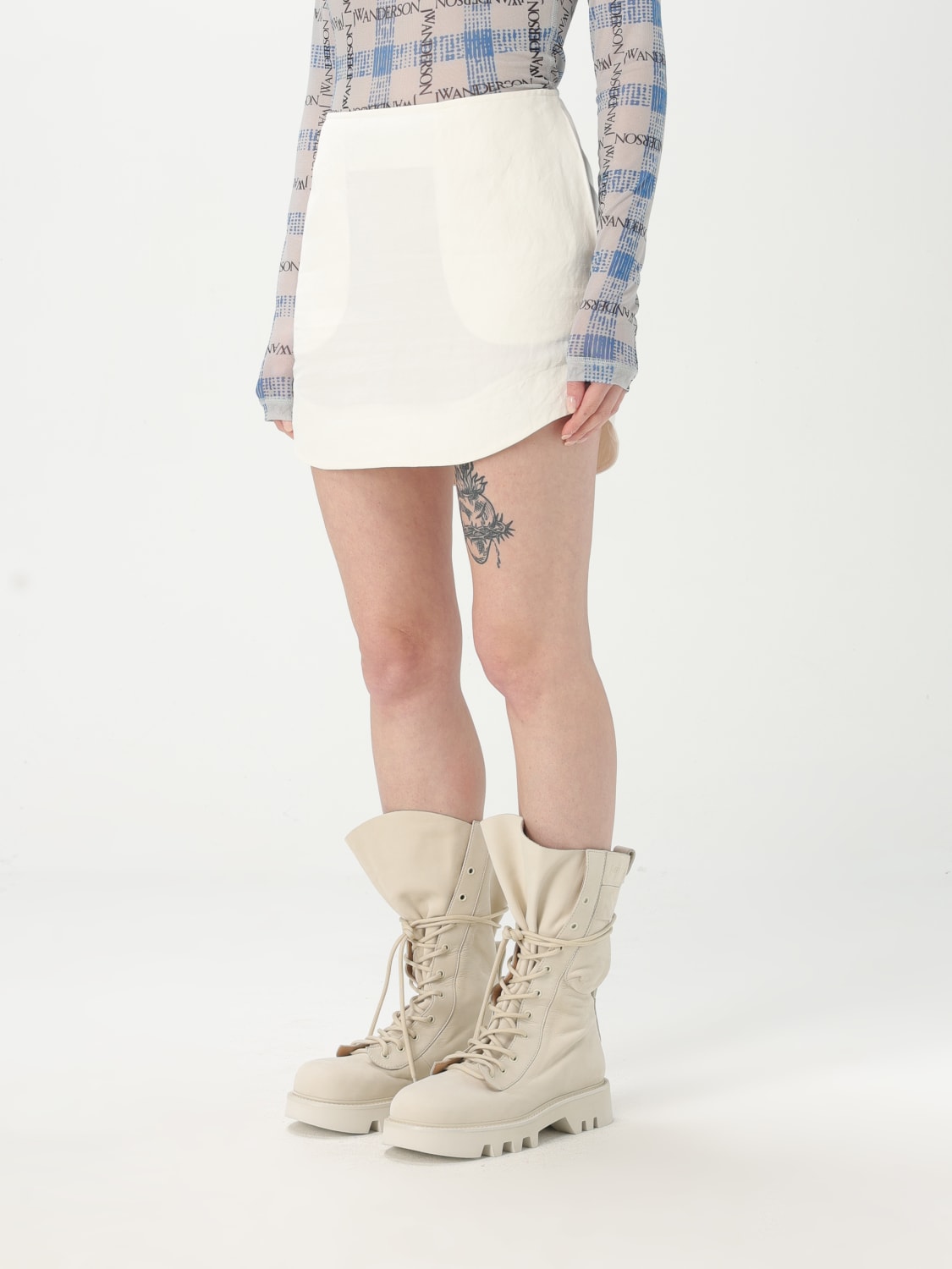 JW ANDERSON ROCK: Rock damen Jw Anderson, Weiß - Img 4