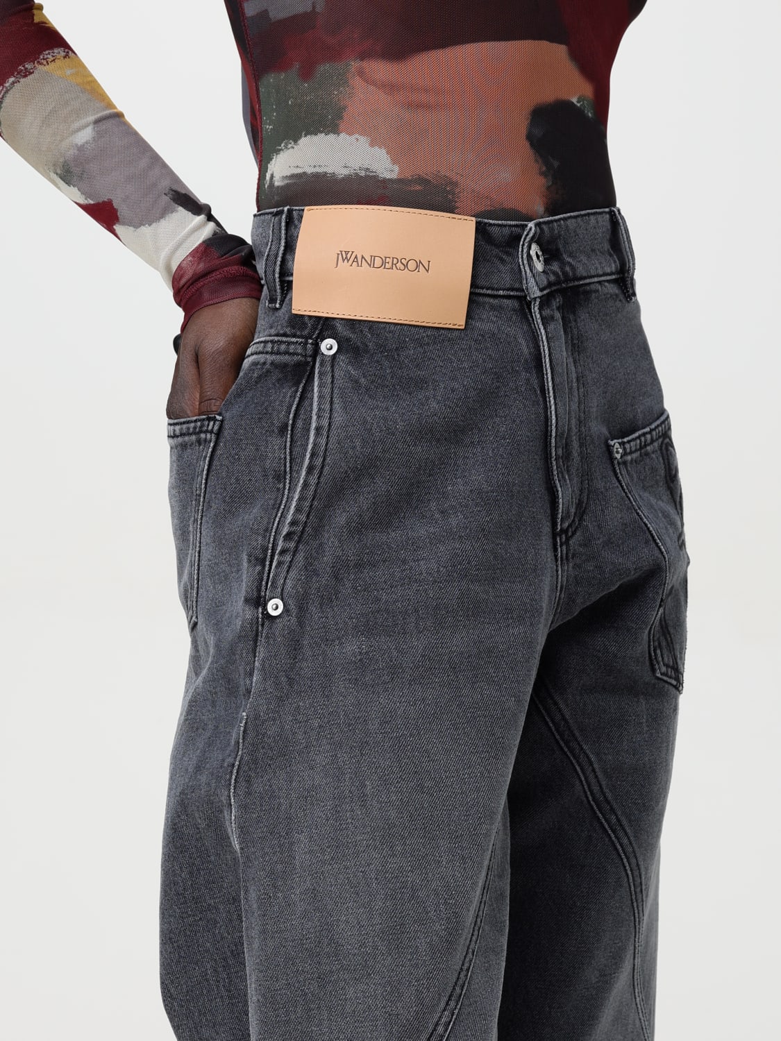 デニム・ジーパン JW ANDERSON Woman Jeans Black DT0102PG1745 929 JW ANDERSON: Jeans woman - Black | Jw Anderson jeans