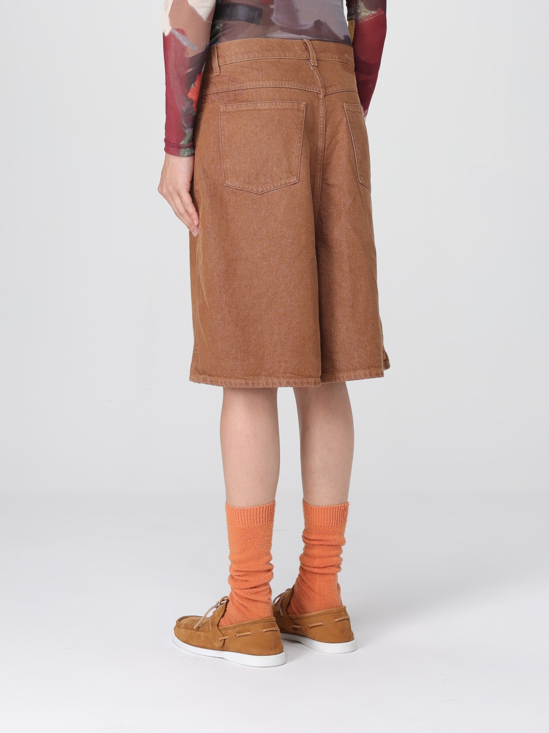 JW ANDERSON SHORTS: Jeans men Jw Anderson, Rust - Img 3