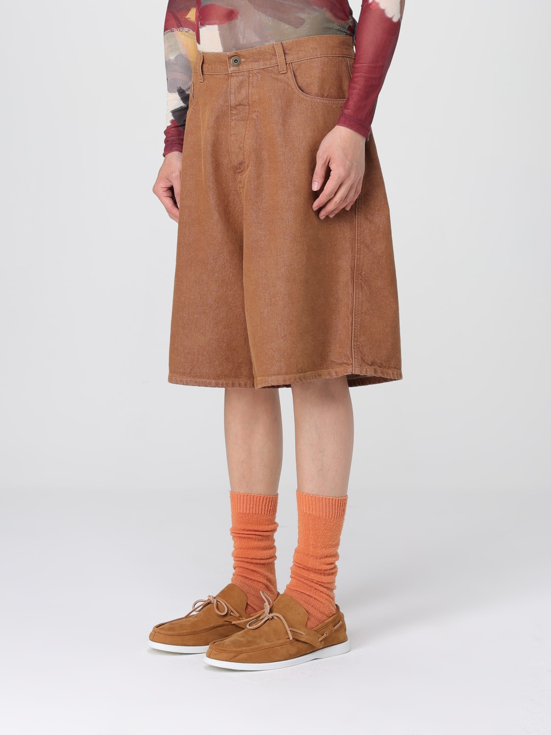 JW ANDERSON SHORTS: Jeans men Jw Anderson, Rust - Img 4