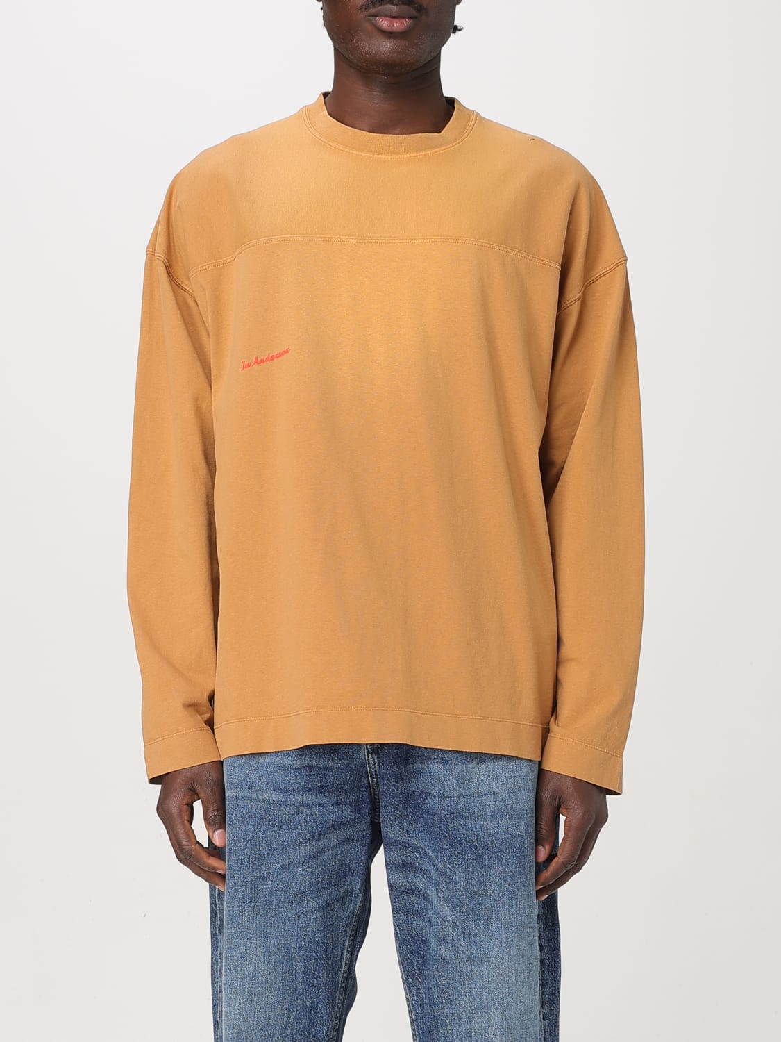 JW ANDERSON SWEATSHIRT: T-shirt men Jw Anderson, Leather - Img 1
