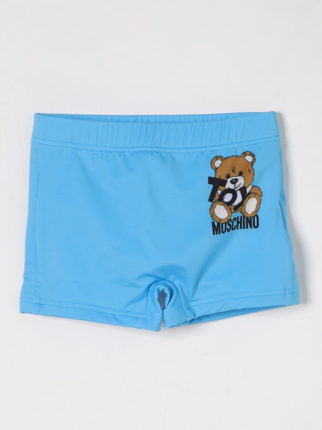 MOSCHINO SWIMSUIT: Swimsuit kids Moschino, Turquoise - Img 1