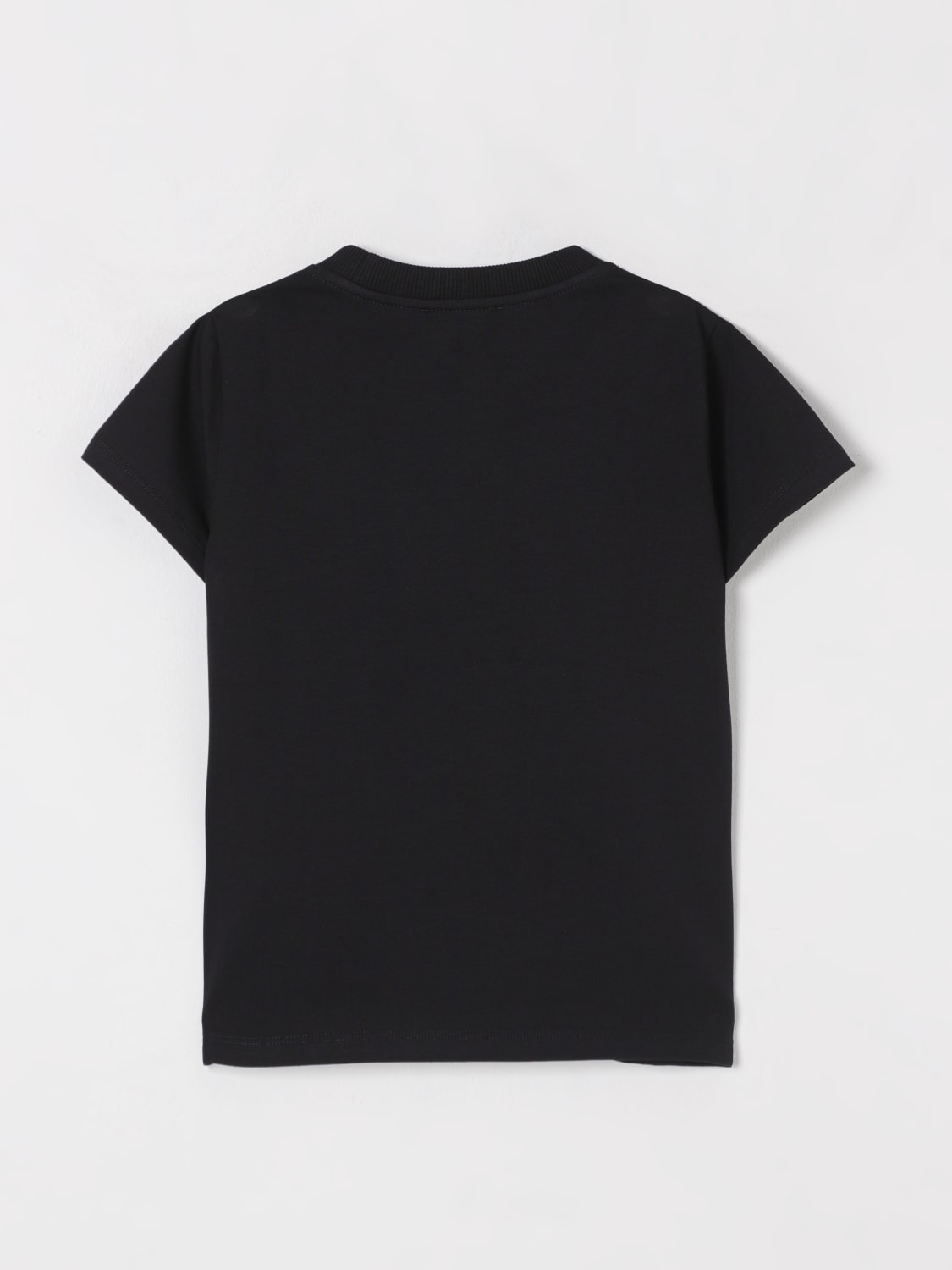 MOSCHINO T-SHIRT: T-shirt kinder Moschino, Schwarz - Img 2