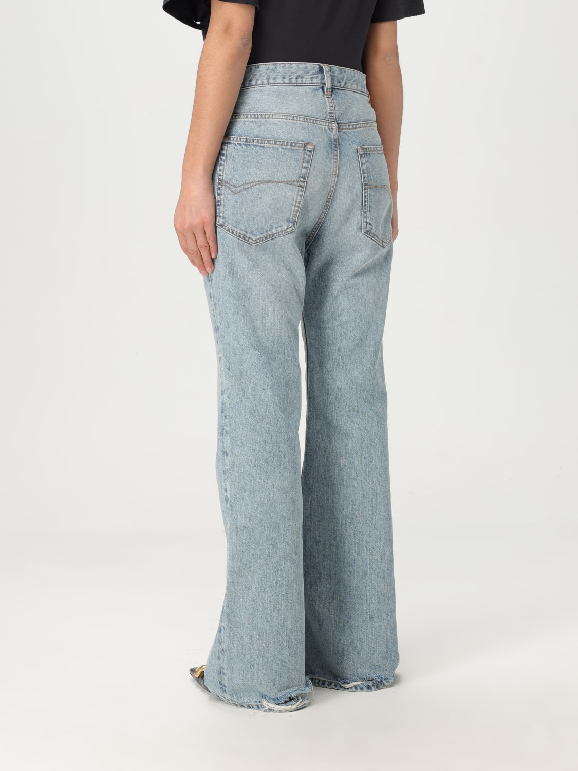 デニム・ジーパン BALENCIAGA Woman Jeans Denim 790405 TRW55 6185 BALENCIAGA: Pants woman - Denim | Balenciaga jeans 790405