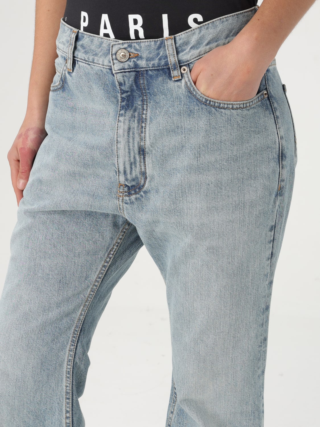 デニム・ジーパン BALENCIAGA Woman Jeans Denim 790405 TRW55 6185 BALENCIAGA: Pants woman - Denim | Balenciaga jeans 790405