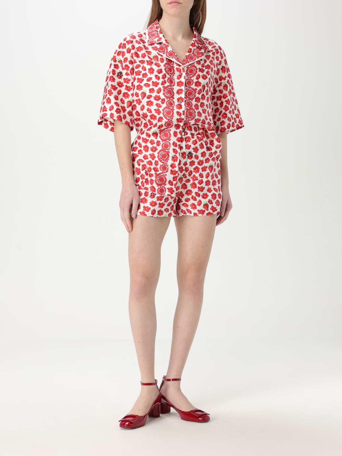 VERSACE SHIRT: Shirt woman Versace, Red - Img 2