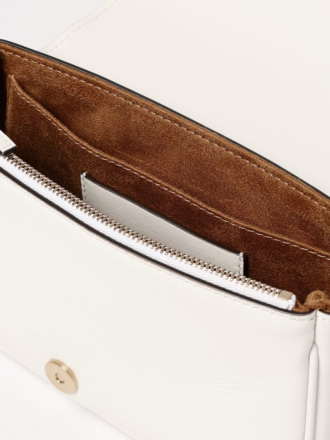 VERSACE BORSA MINI: Borsa Tag Versace in pelle , Bianco - Img 5